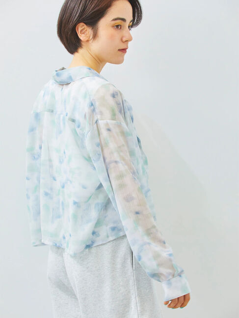 SM2「タイダイプリントシアーシャツ」|シャツ・ブラウス|