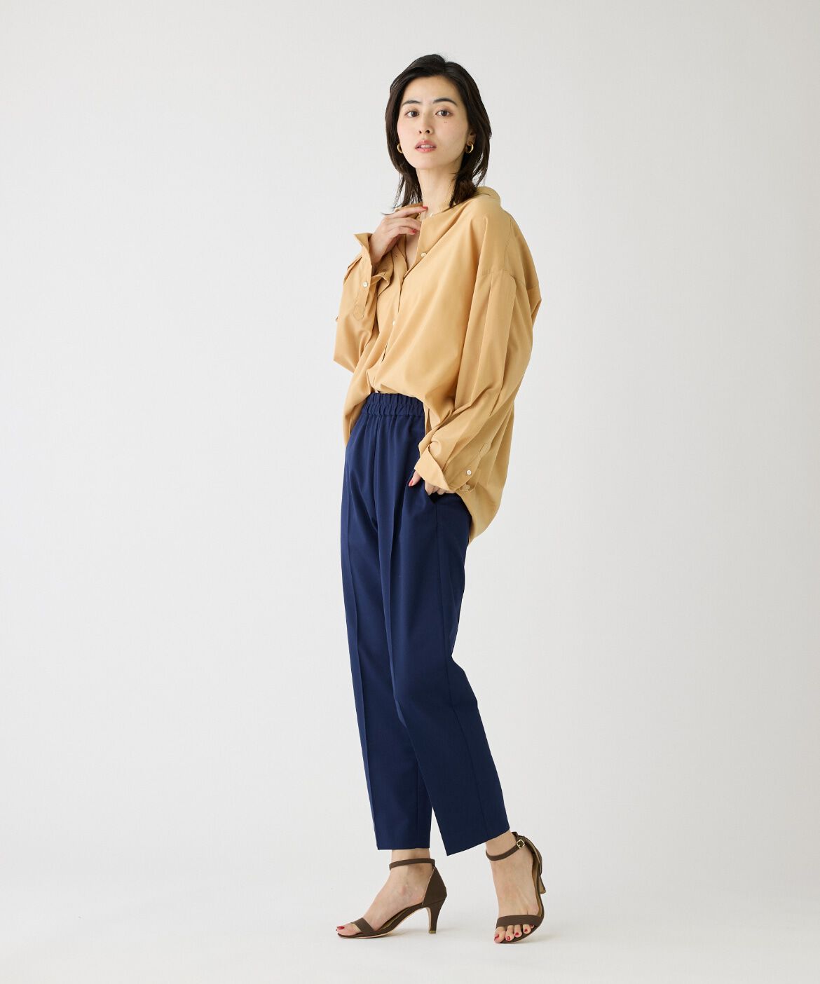 DAY by DAY it&rsquo;s international「ベーシックテーパードパンツ」|スラックス|