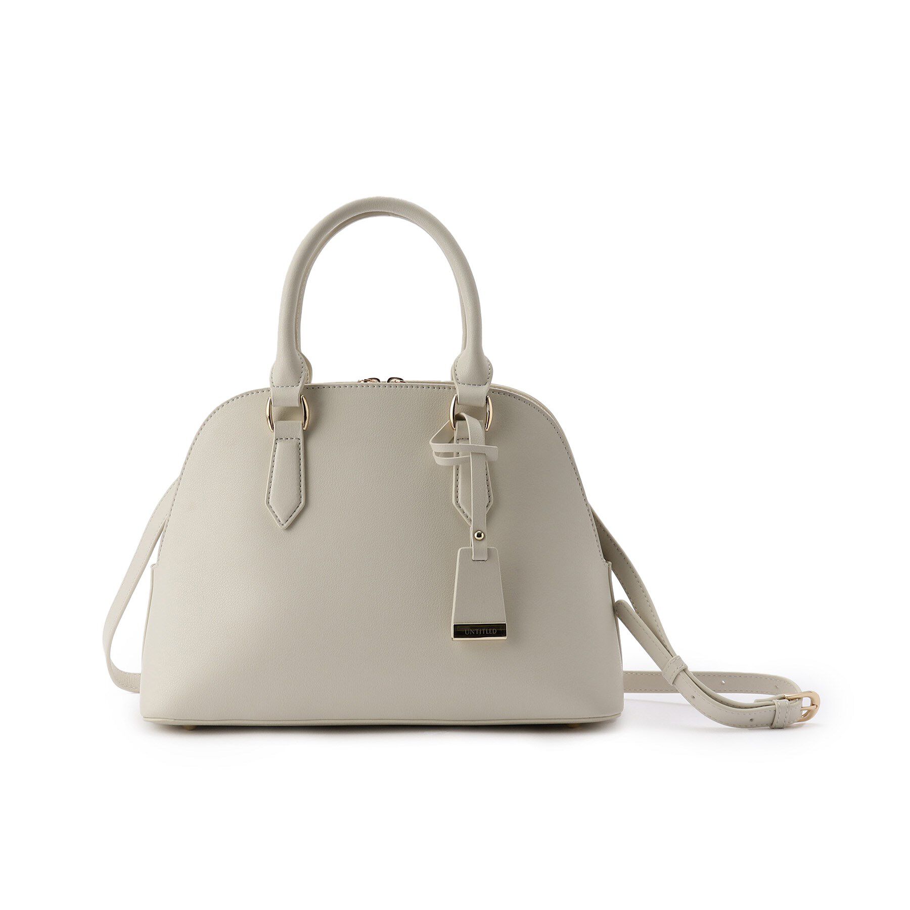 UNTITLED「【追加8／名品】2WAYポケットボストンバッグ」|ハンドバッグ|ナチュラル(050)
