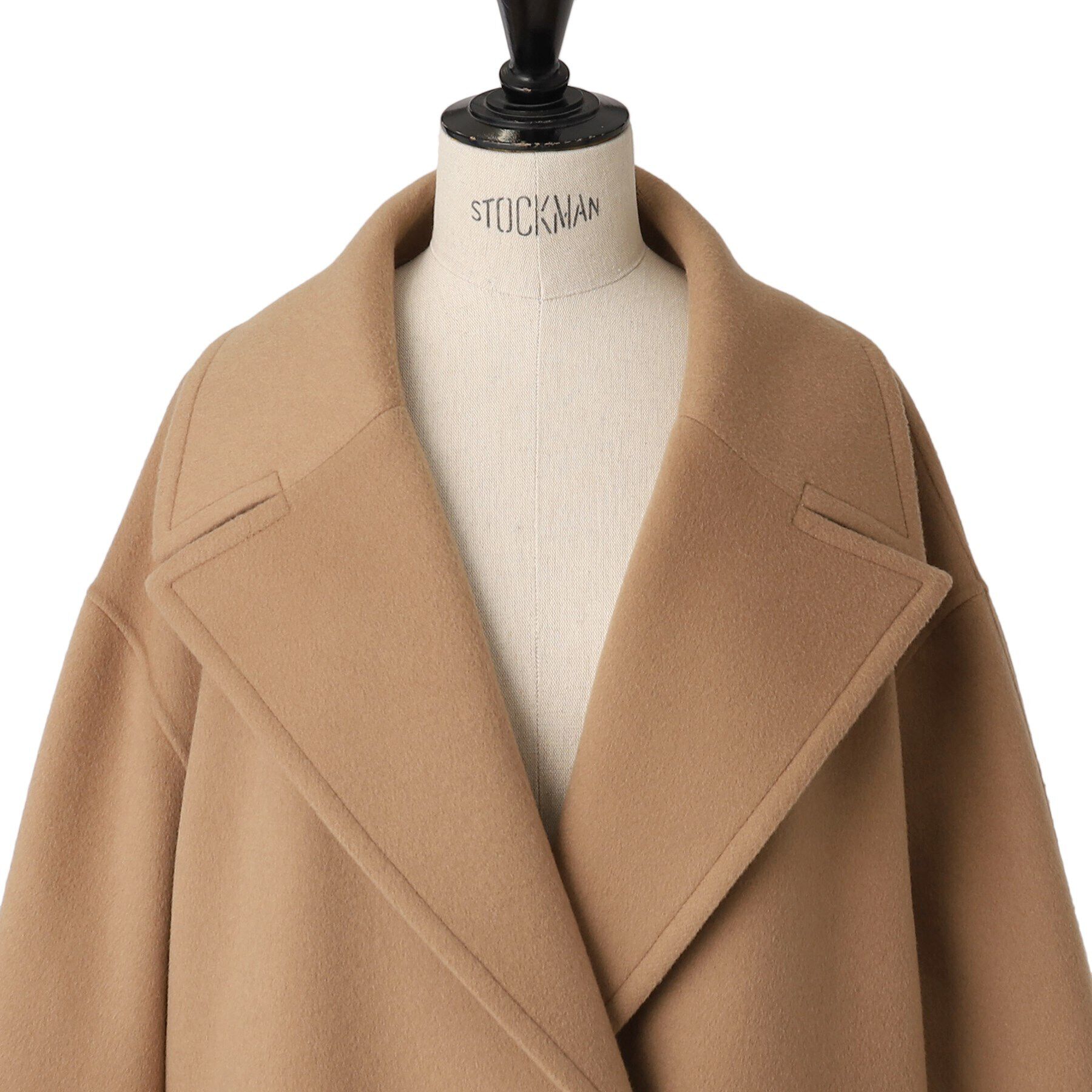 UNTITLED「カシミヤリバーガウンコート」|チェスターコート|