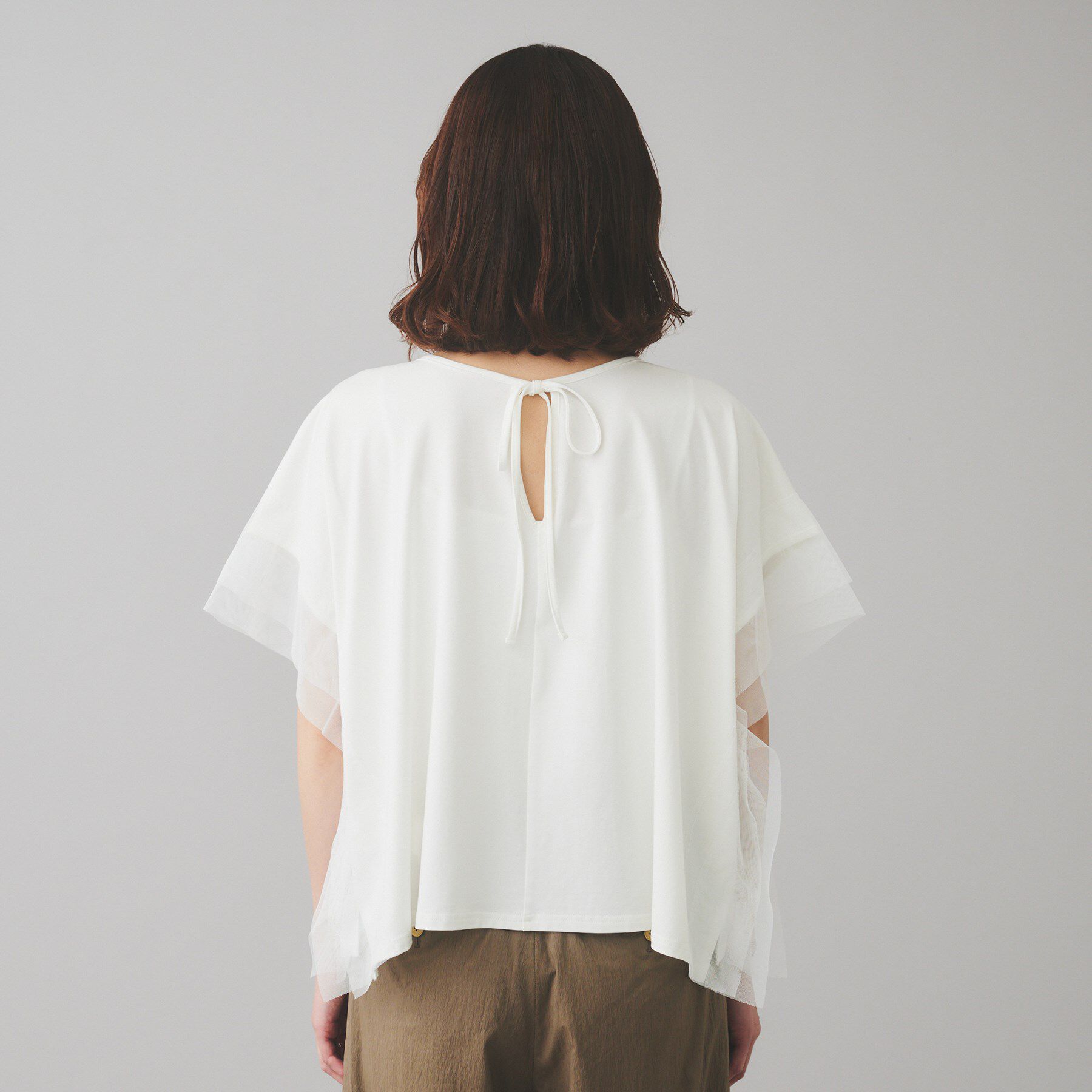 UNTITLED「【TORRAZZO DONNA】前後2wayポンチョプルオーバー」|Tシャツ・カットソー|