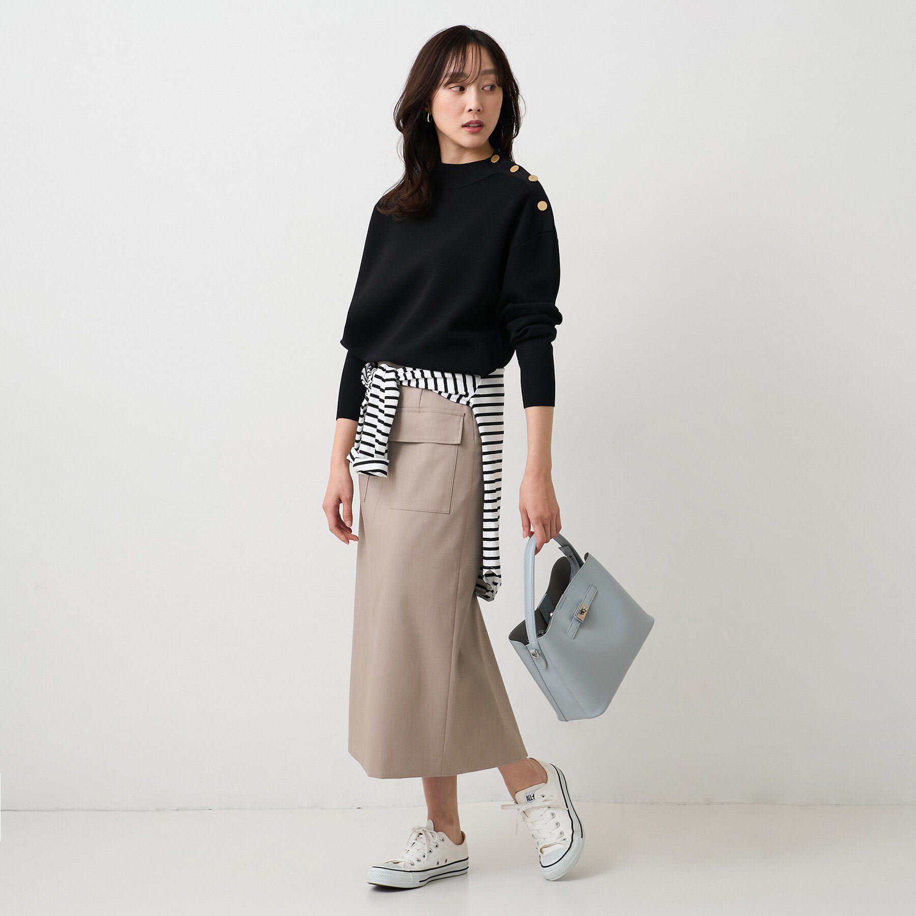 UNTITLED「【洗える】ミラノリブニット」|ニット・セーター|