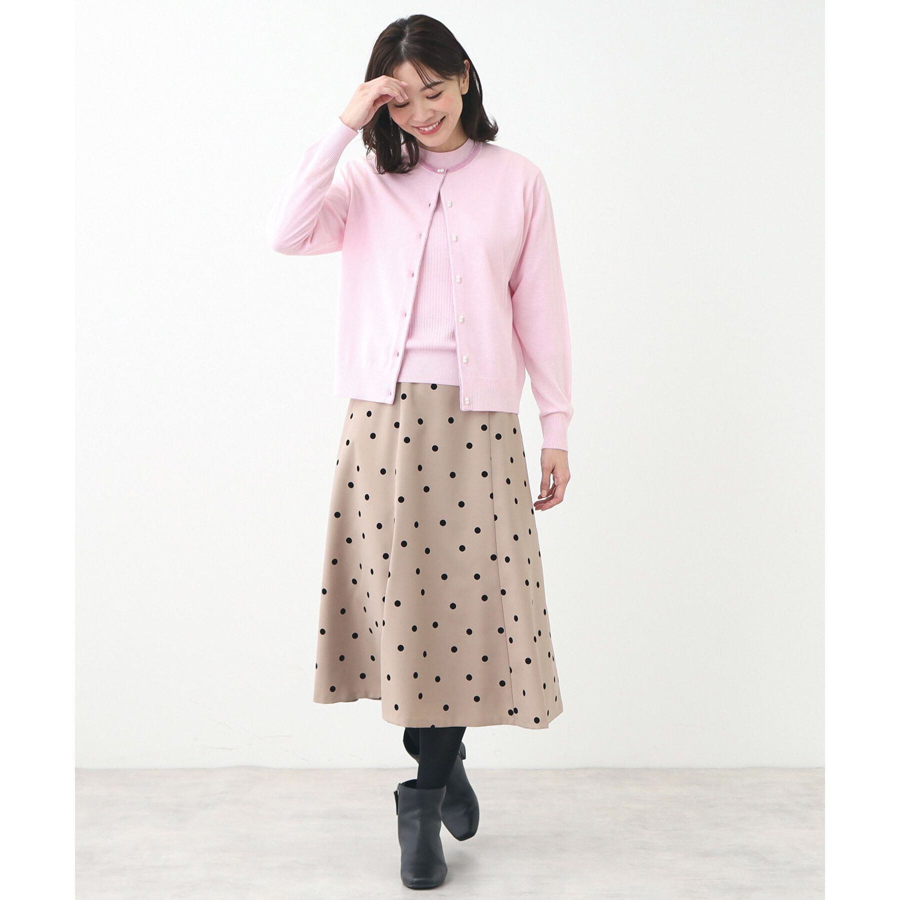 Reflect「【夏SALE／手洗い可】カーディガン＋ニットツインセット」|その他|