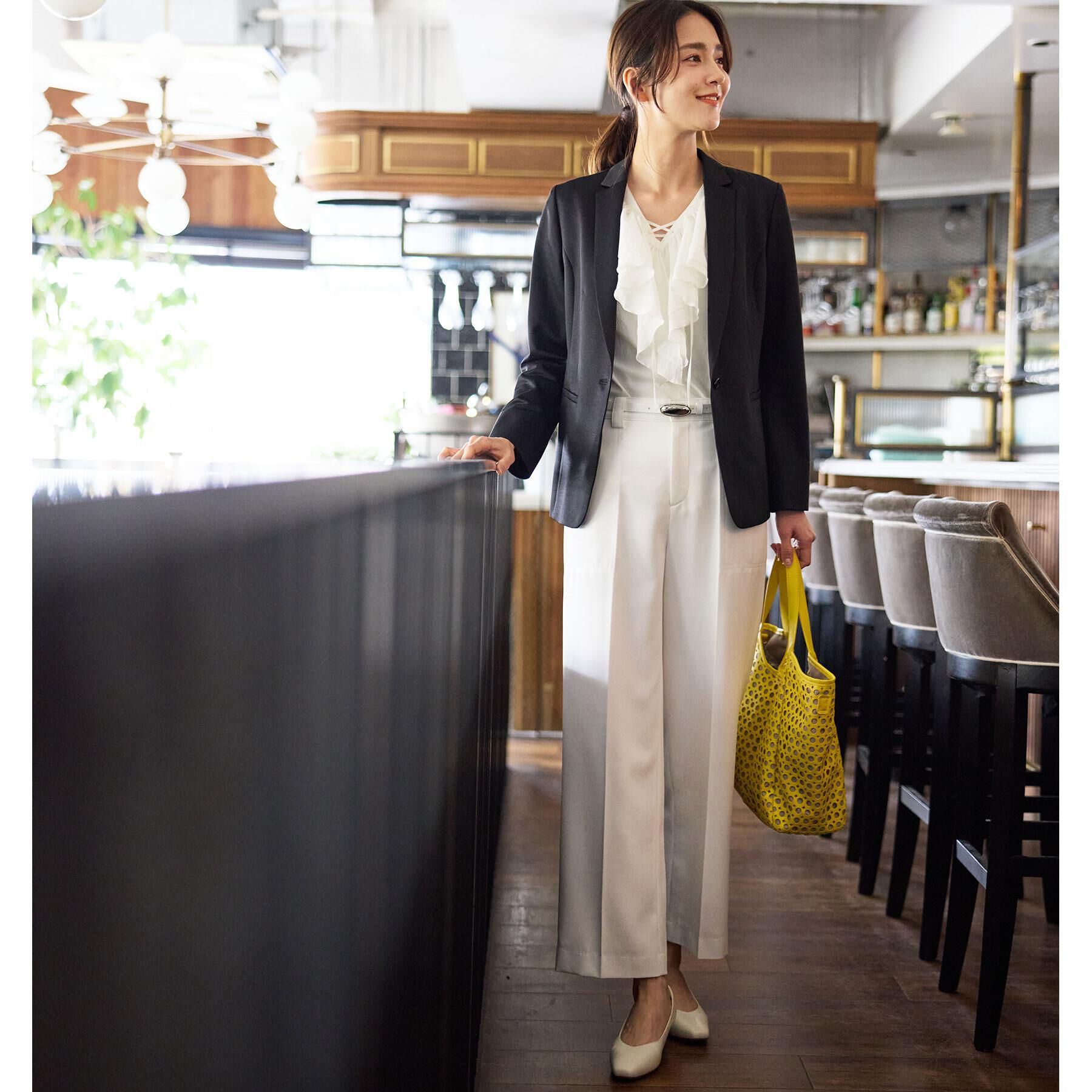 Reflect「サークルデザインパンチングトートバッグ」|トートバッグ|