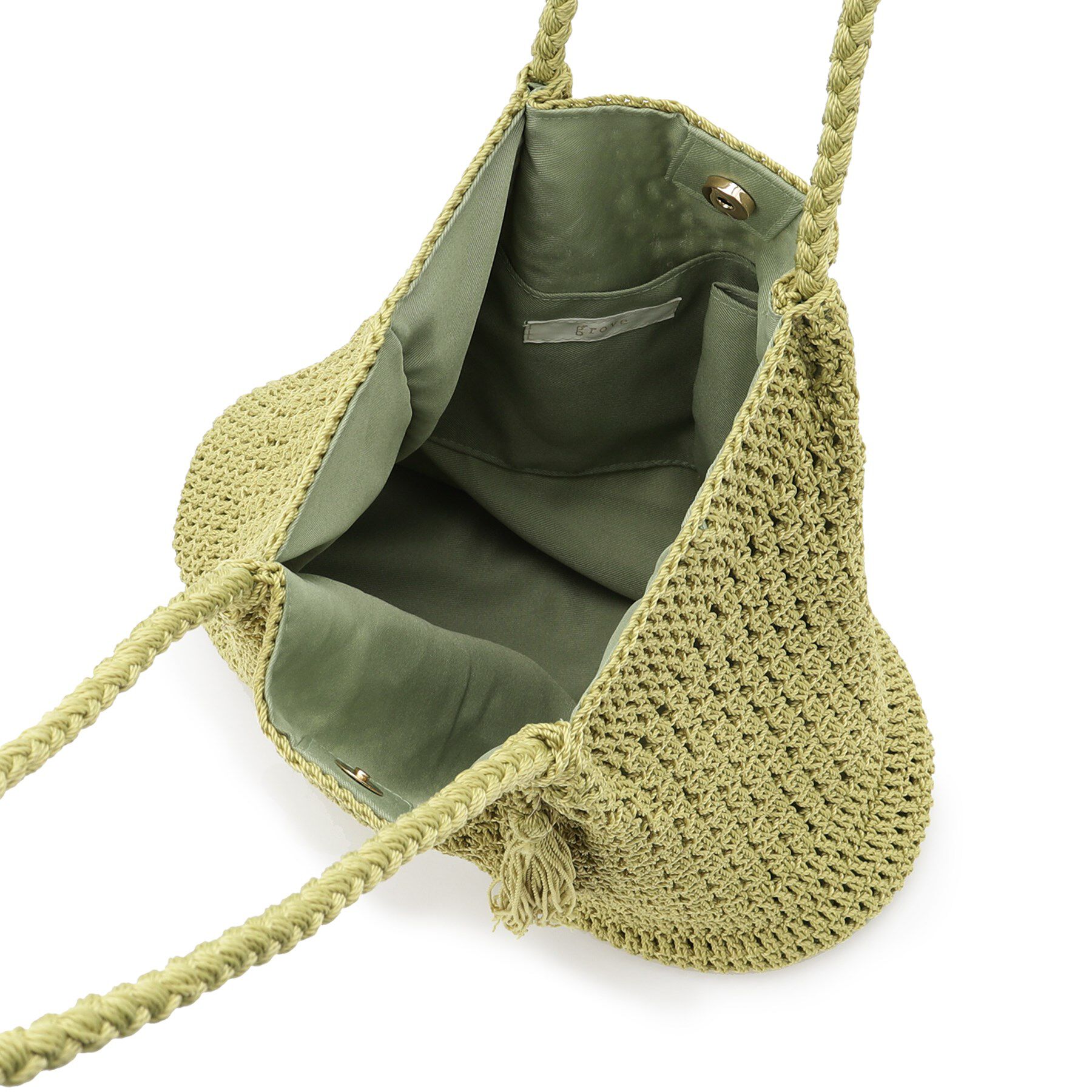 grove「タッセルレーヨントート」|トートバッグ|