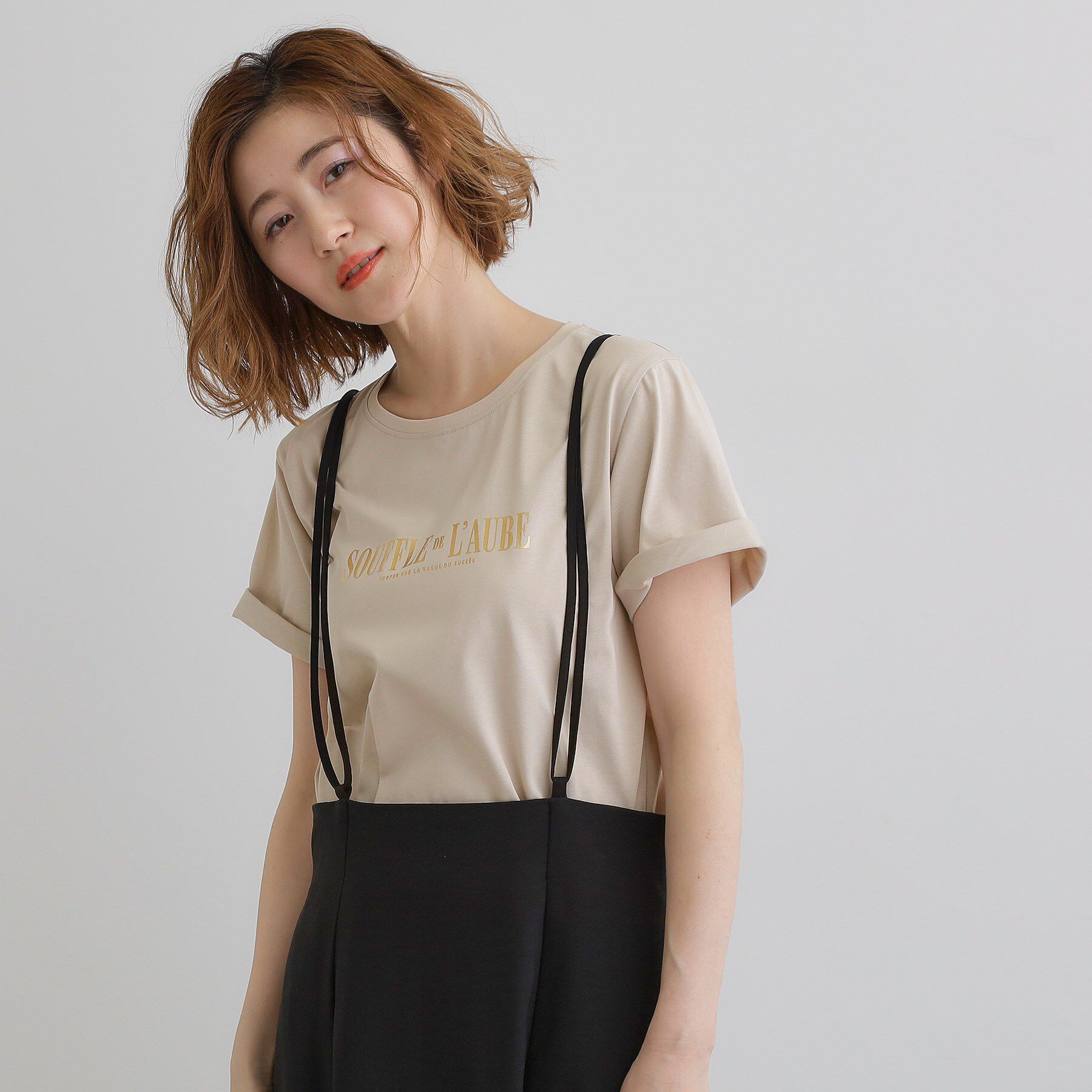 grove「【UVカット・接触冷感】ベーシックロゴTシャツ」|Tシャツ・カットソー|