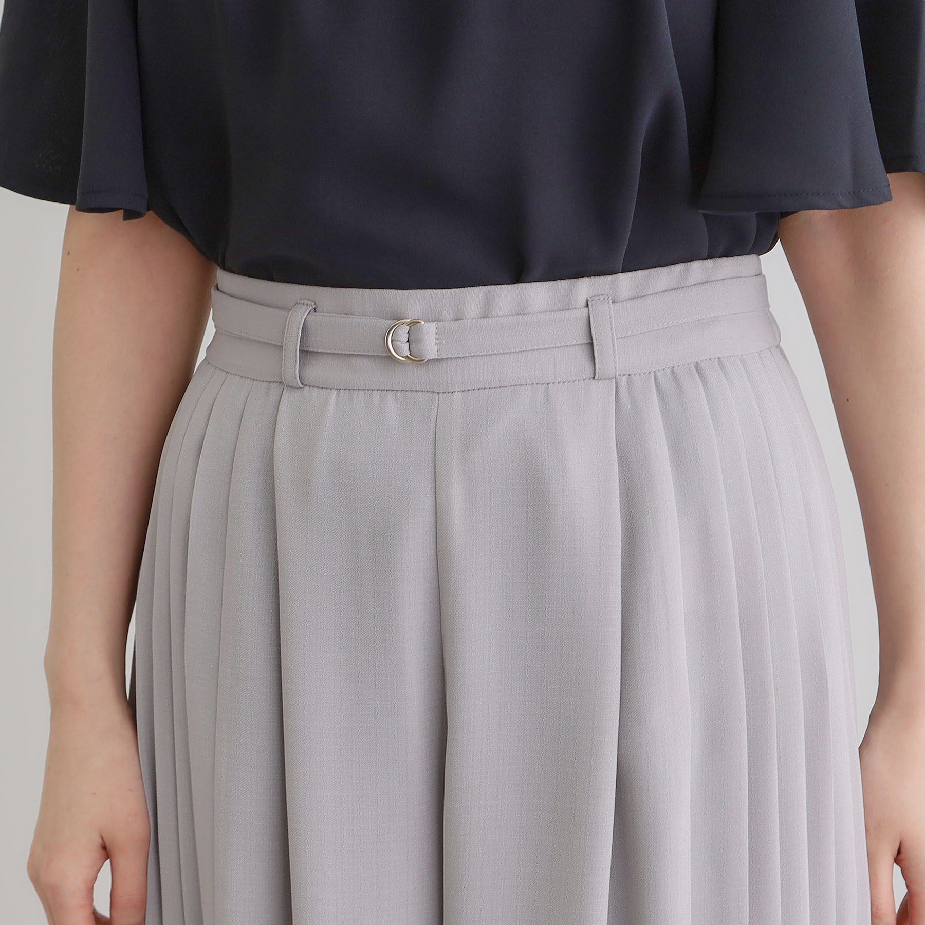 grove「さらっと軽やか サイドプリーツスカーチョ」|その他|