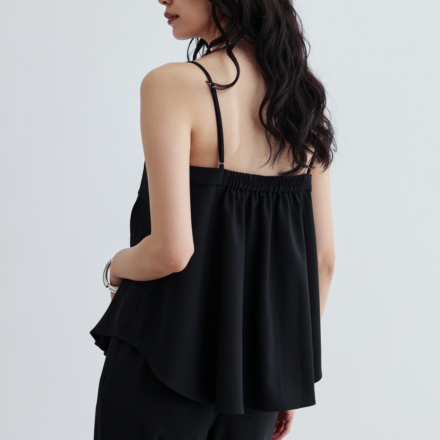 GALLEST「【セットアップ対応】リネンライクビスチェ【カセット服/通勤・オフィス】」|キャミソール|