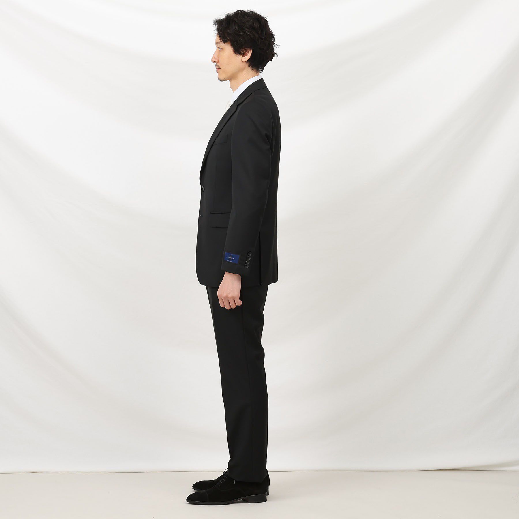 TAKEO KIKUCHI「【冠婚葬祭】無地 サージスーツ/3ピース対応可」|スーツ|