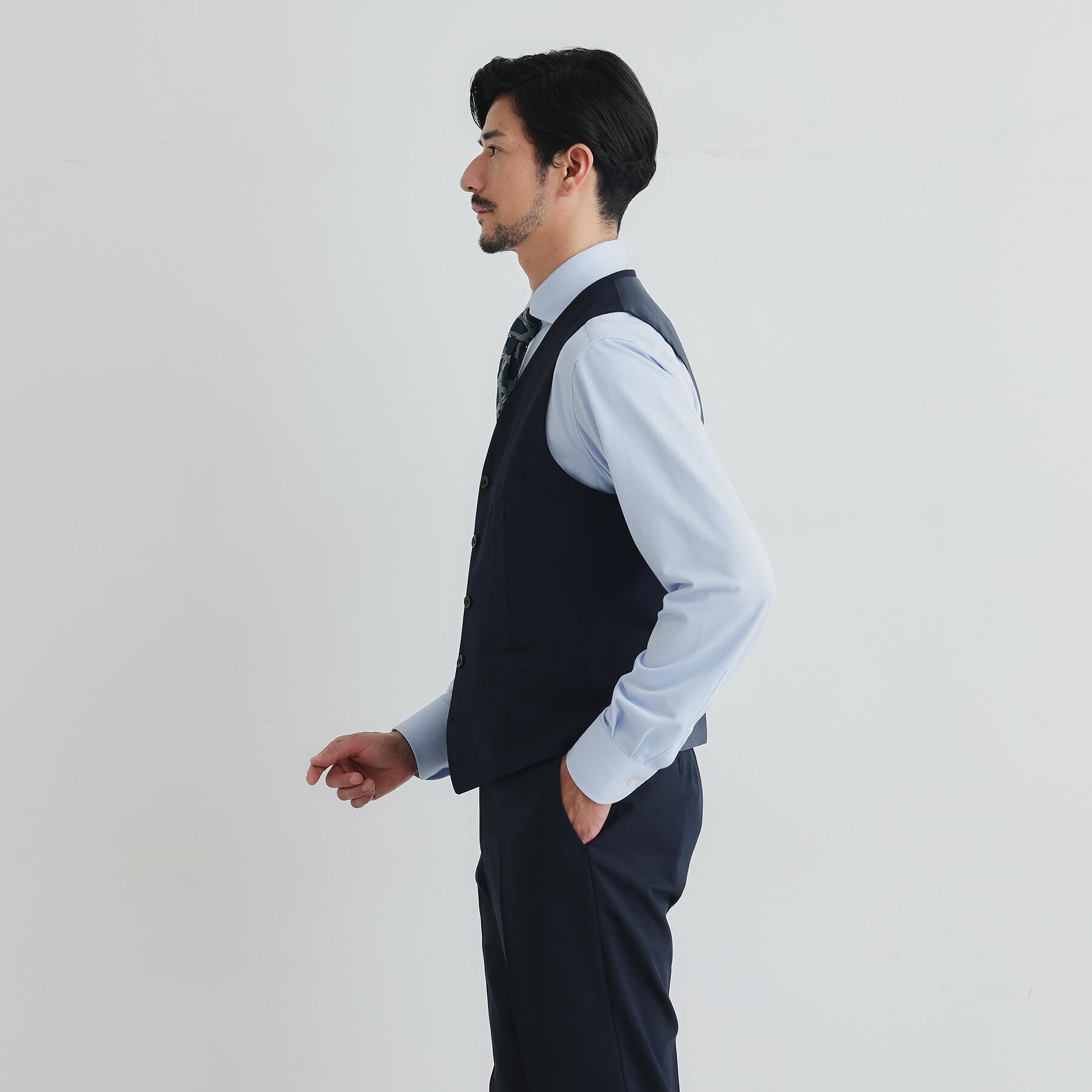 TAKEO KIKUCHI「コーデュラ（R）トロピカル ストレッチ ベスト」|スーツ|