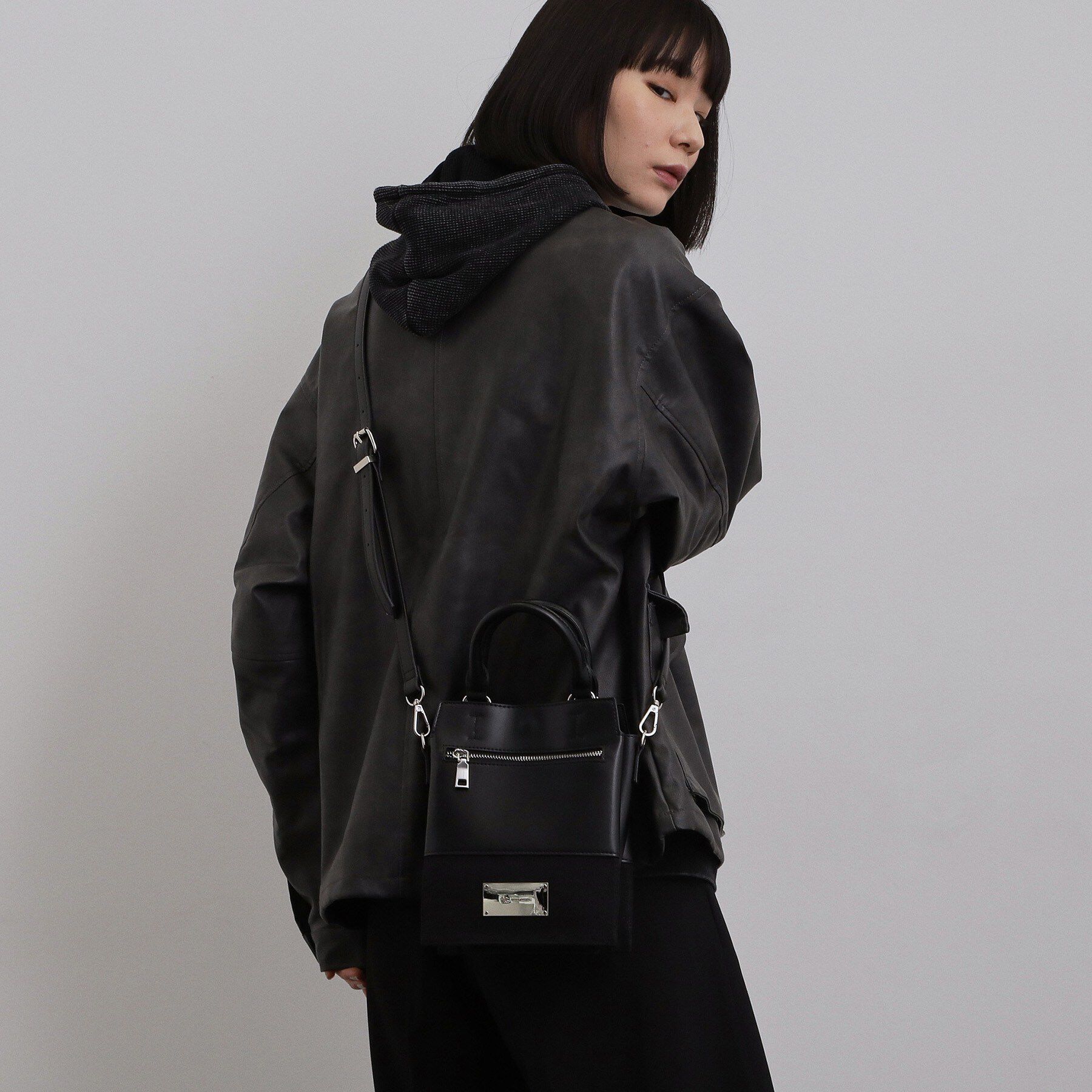 tk.TAKEO KIKUCHI「ツートンミニZIPショルダーバッグ」|ショルダー・メッセンジャー|