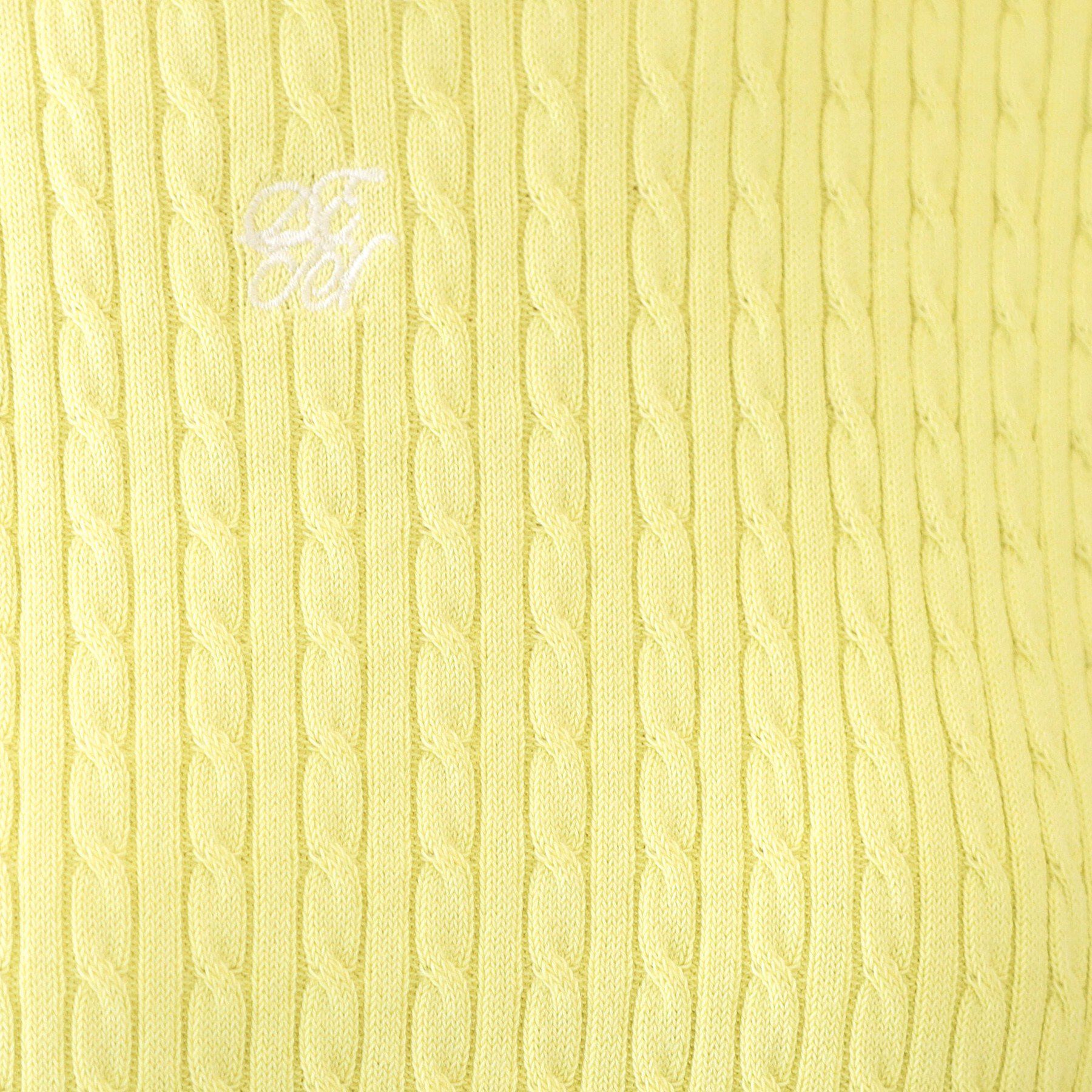 index「オーガニックコットン バイカラーケーブルニット【洗濯機OK/UVケア】《6col》」|ニット・セーター|