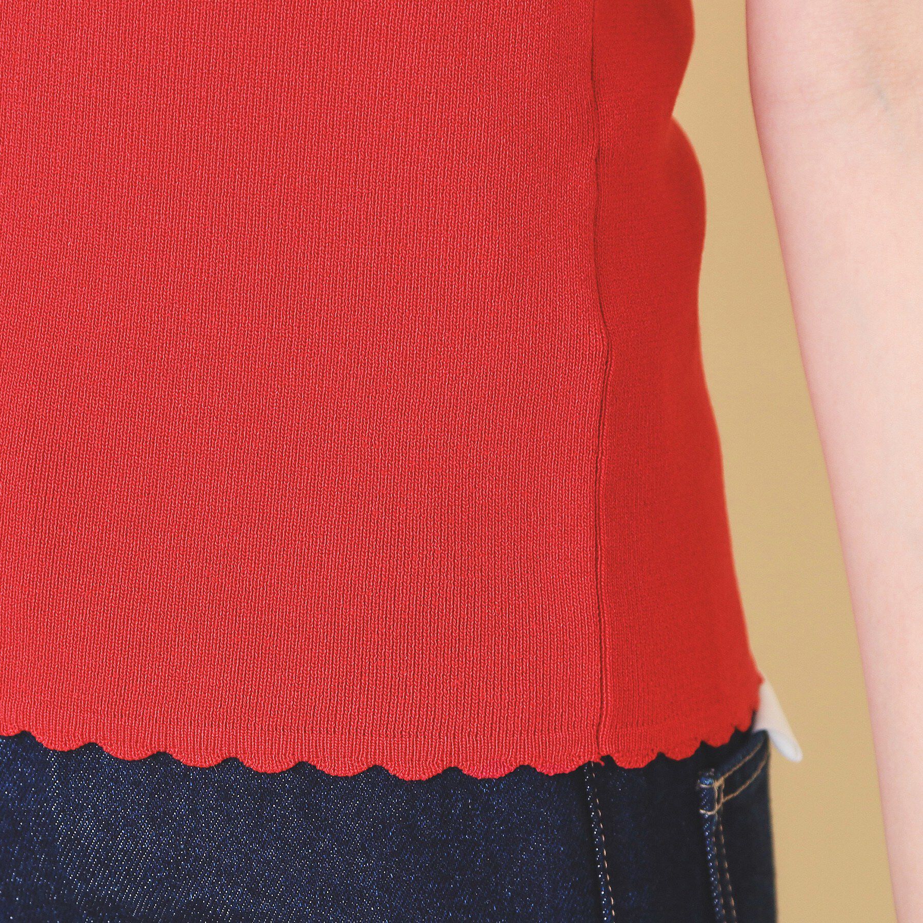 index「フリル付きキャミアンサンブルニットカーディガン【洗濯機OK】」|その他|