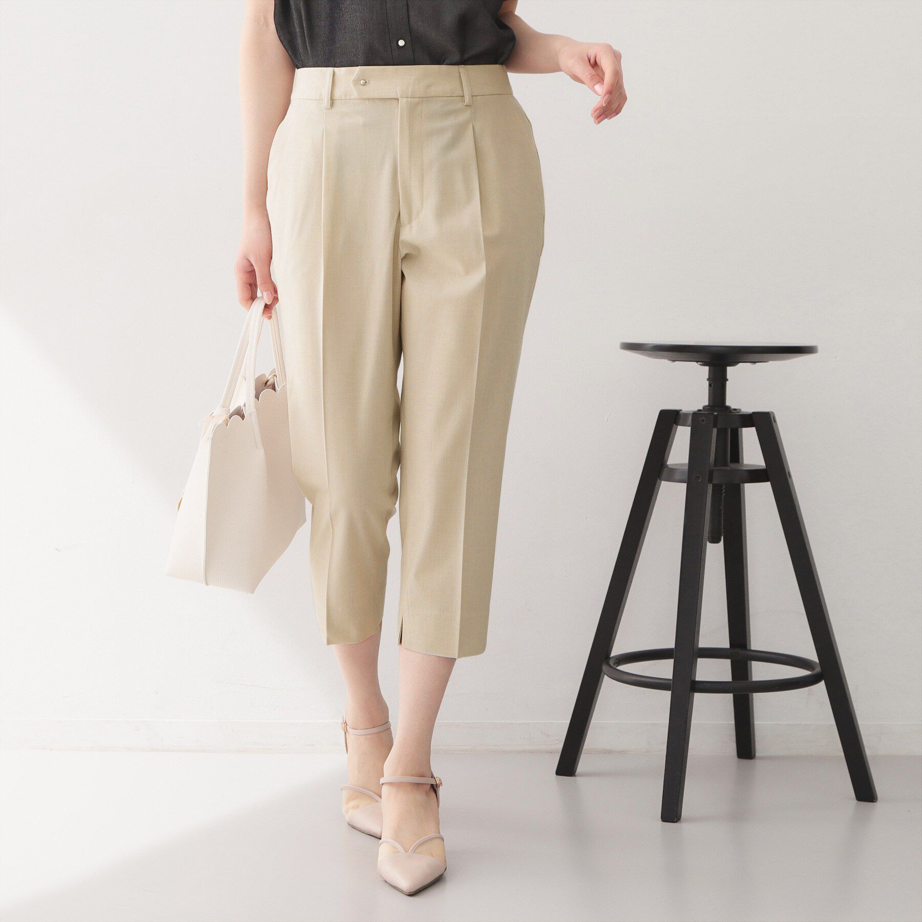 index「プリペラカプリパンツ【洗濯機OK／ストレッチ】」|その他|