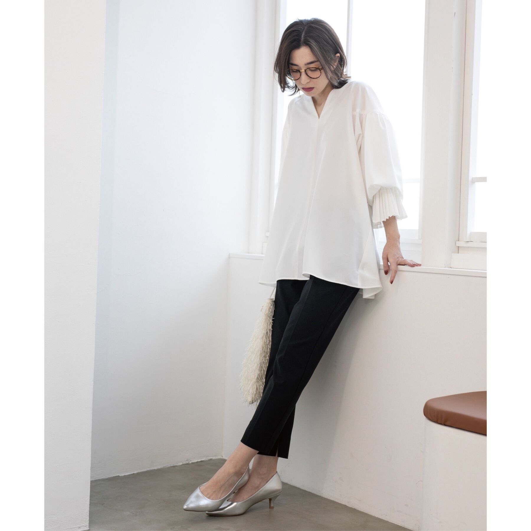 OPAQUE.CLIP「《S-LLsize》ハイストレッチイージースティックパンツ【洗濯機洗い可】」|その他|