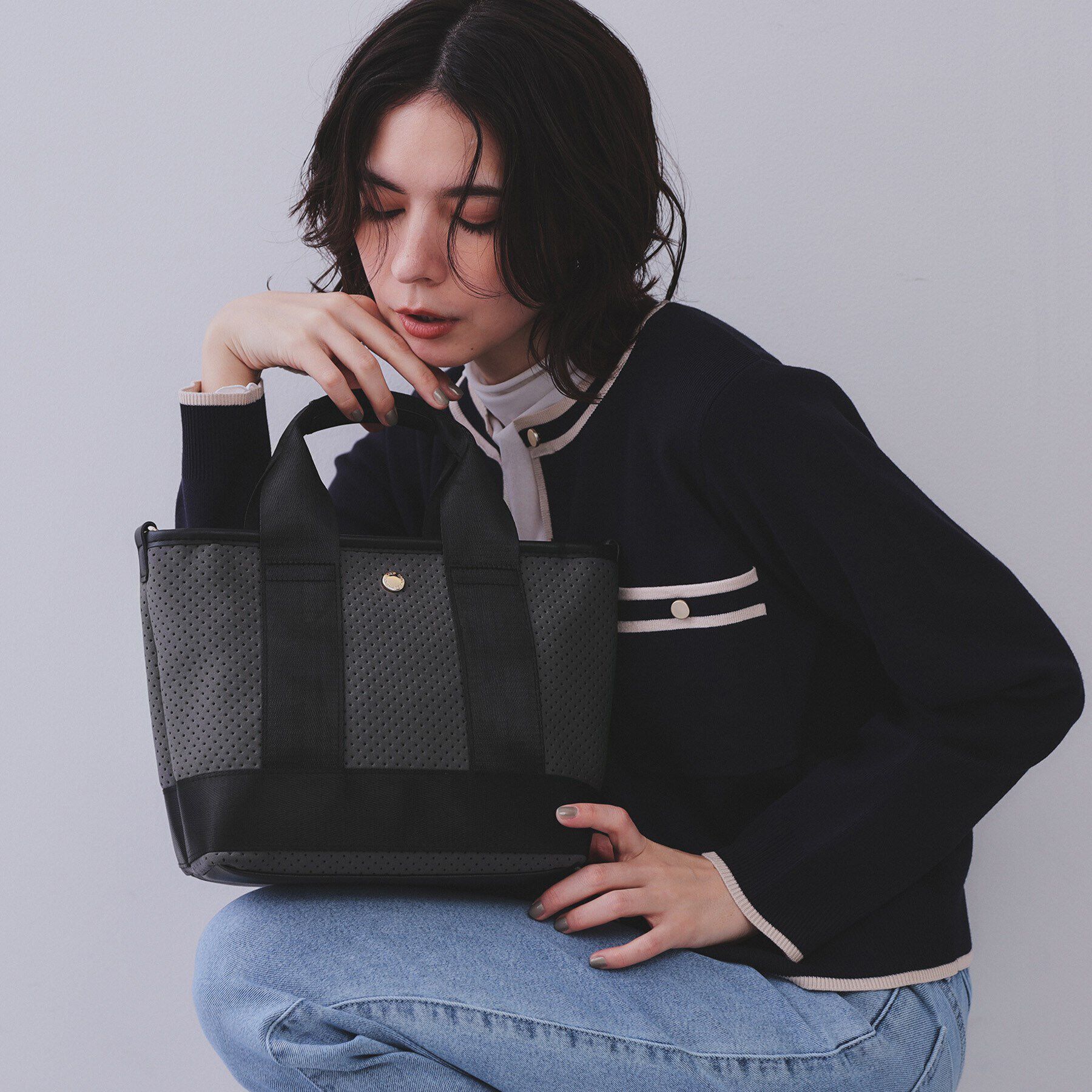 OPAQUE.CLIP「【2WAY】ダイバーコンビミドルショルダーバッグ」|ショルダー・メッセンジャー|