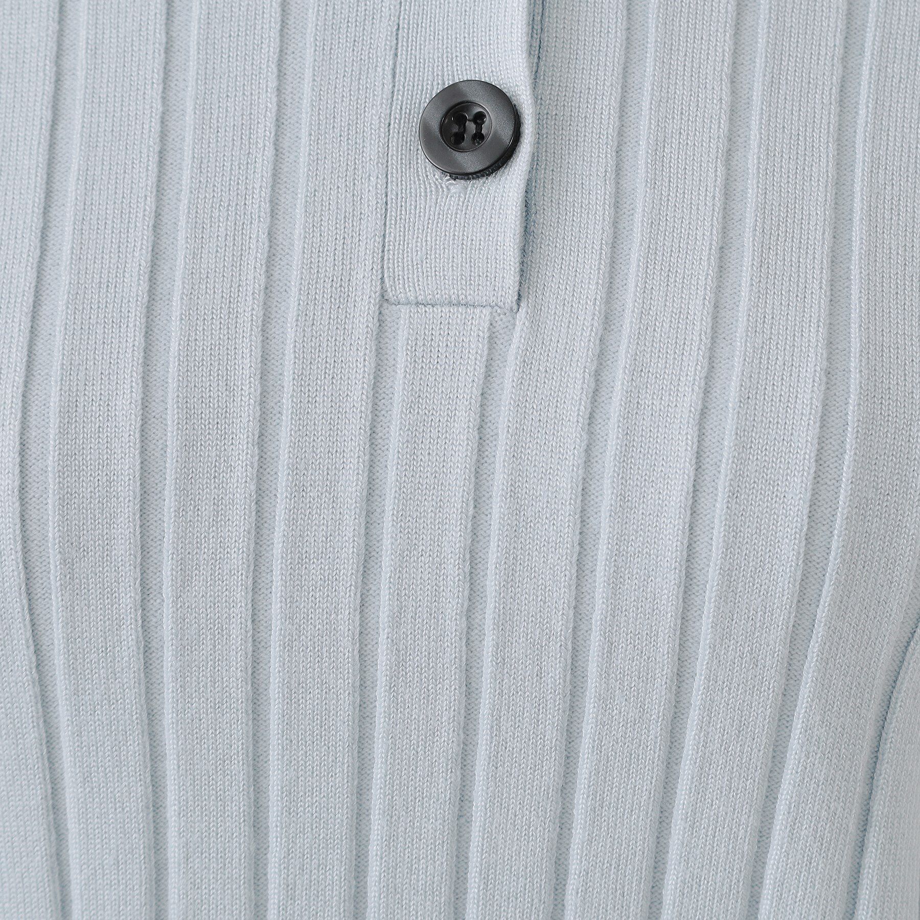 OPAQUE.CLIP「ワイドリブポロニット【洗濯機洗い可】」|ニット・セーター|