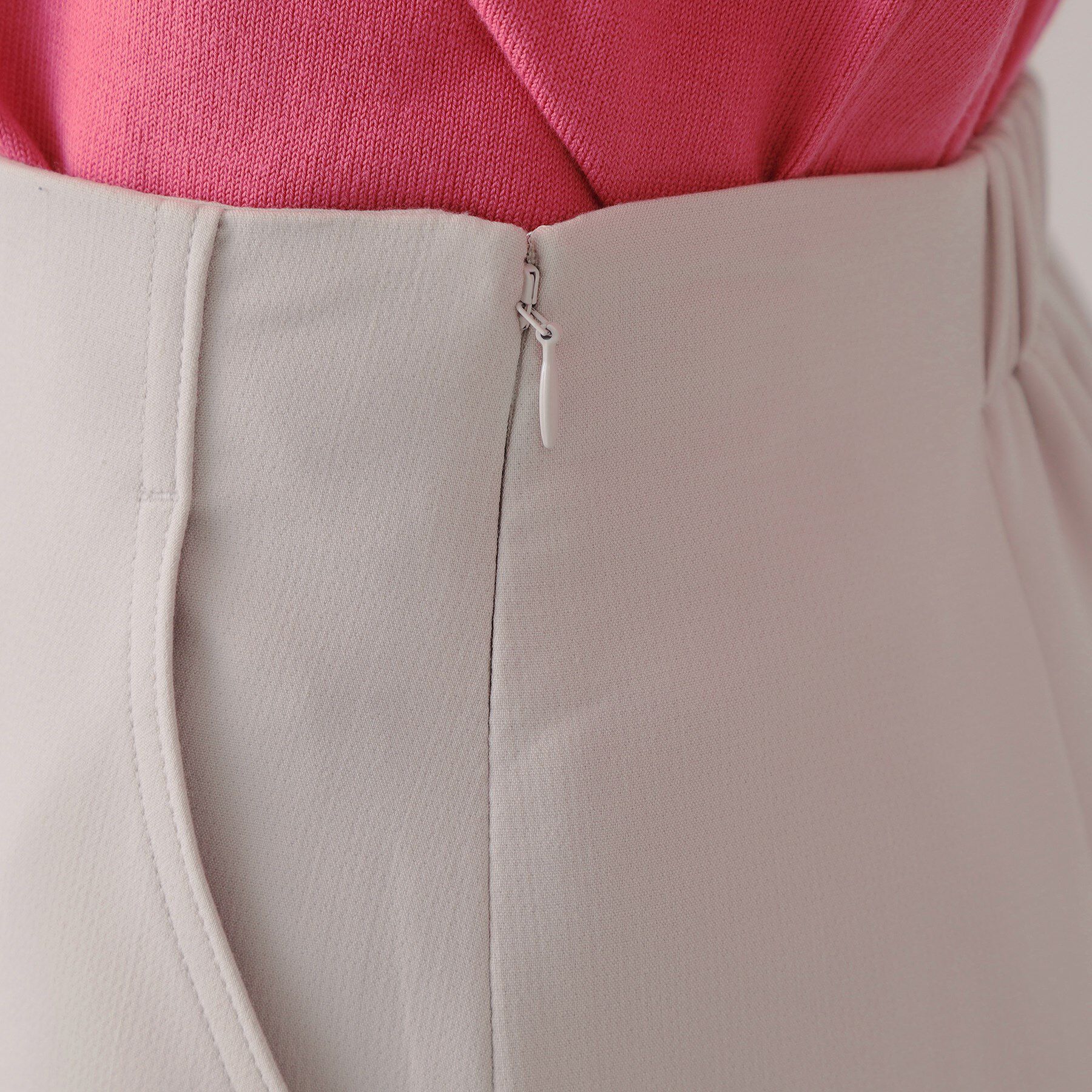 OPAQUE.CLIP「ストレッチダブルポケットタイトスカート【洗濯機洗い可/防シワ】」|スカート|