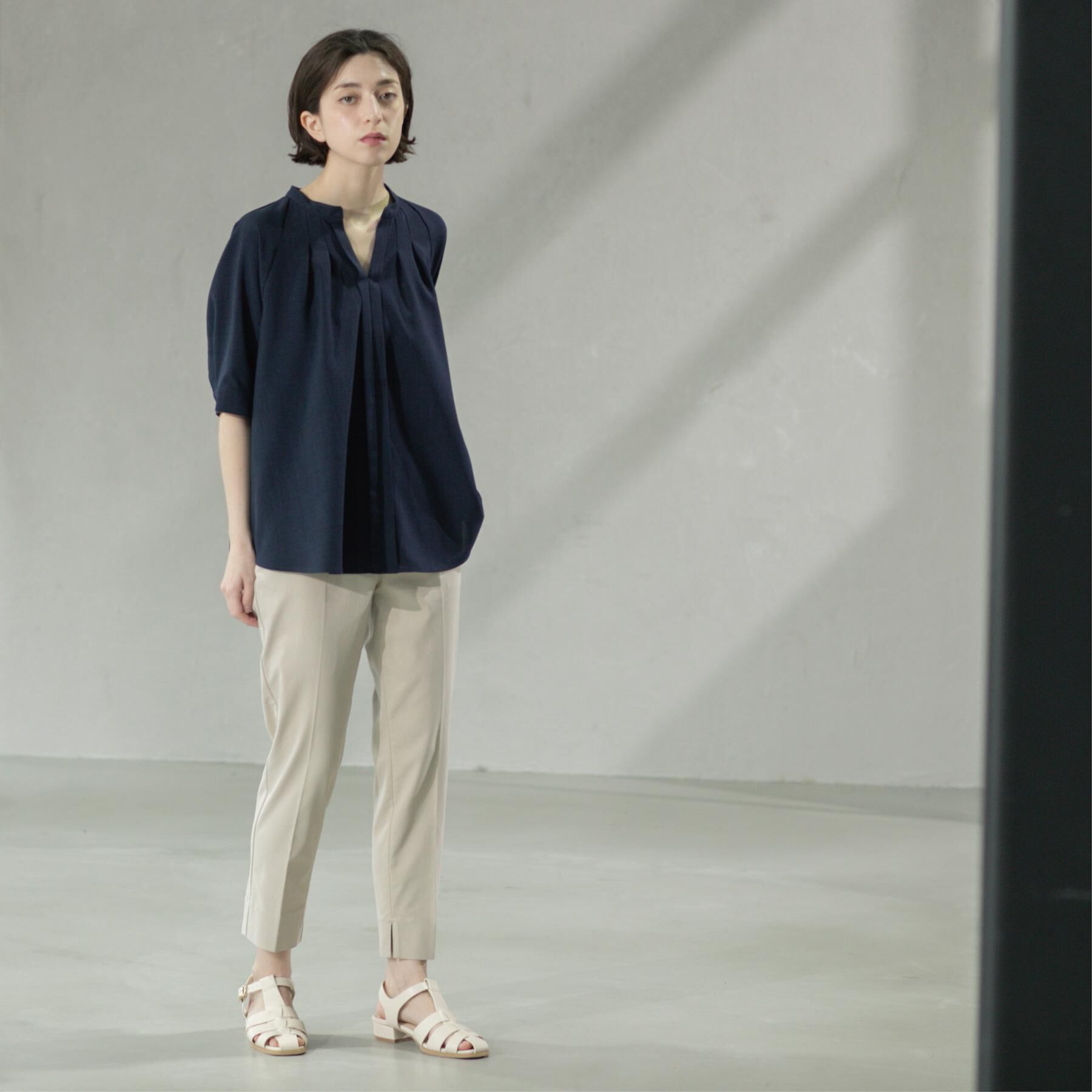 OPAQUE.CLIP「ハイストレッチイージースティックパンツ【洗濯機洗い可】」|その他|