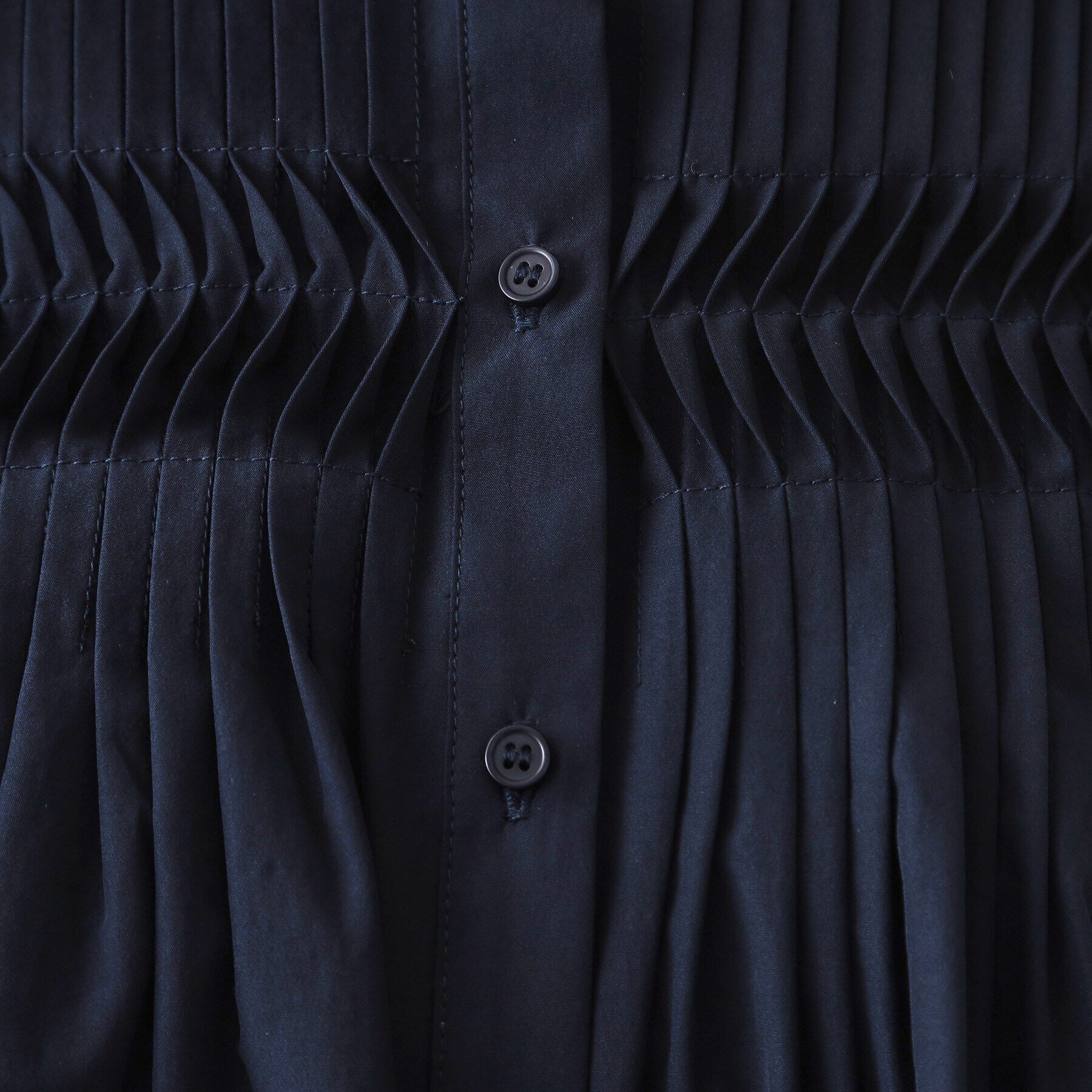 OPAQUE.CLIP「ピンタックフレアシャツ【洗濯機洗い可】」|シャツ・ブラウス|