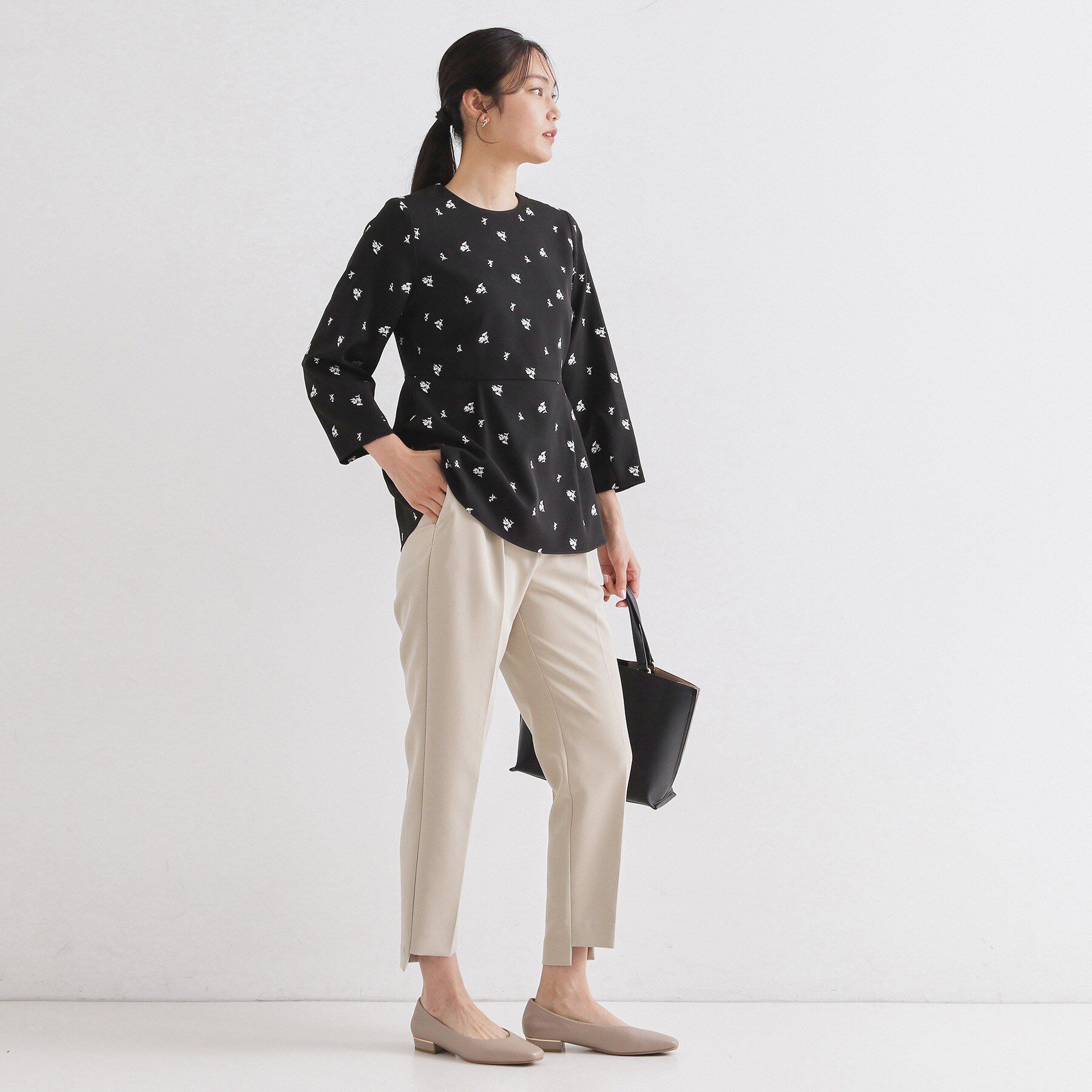 OPAQUE.CLIP「ステップヘムテーパードパンツ/セットアップ対応可【洗濯機OK】」|その他|