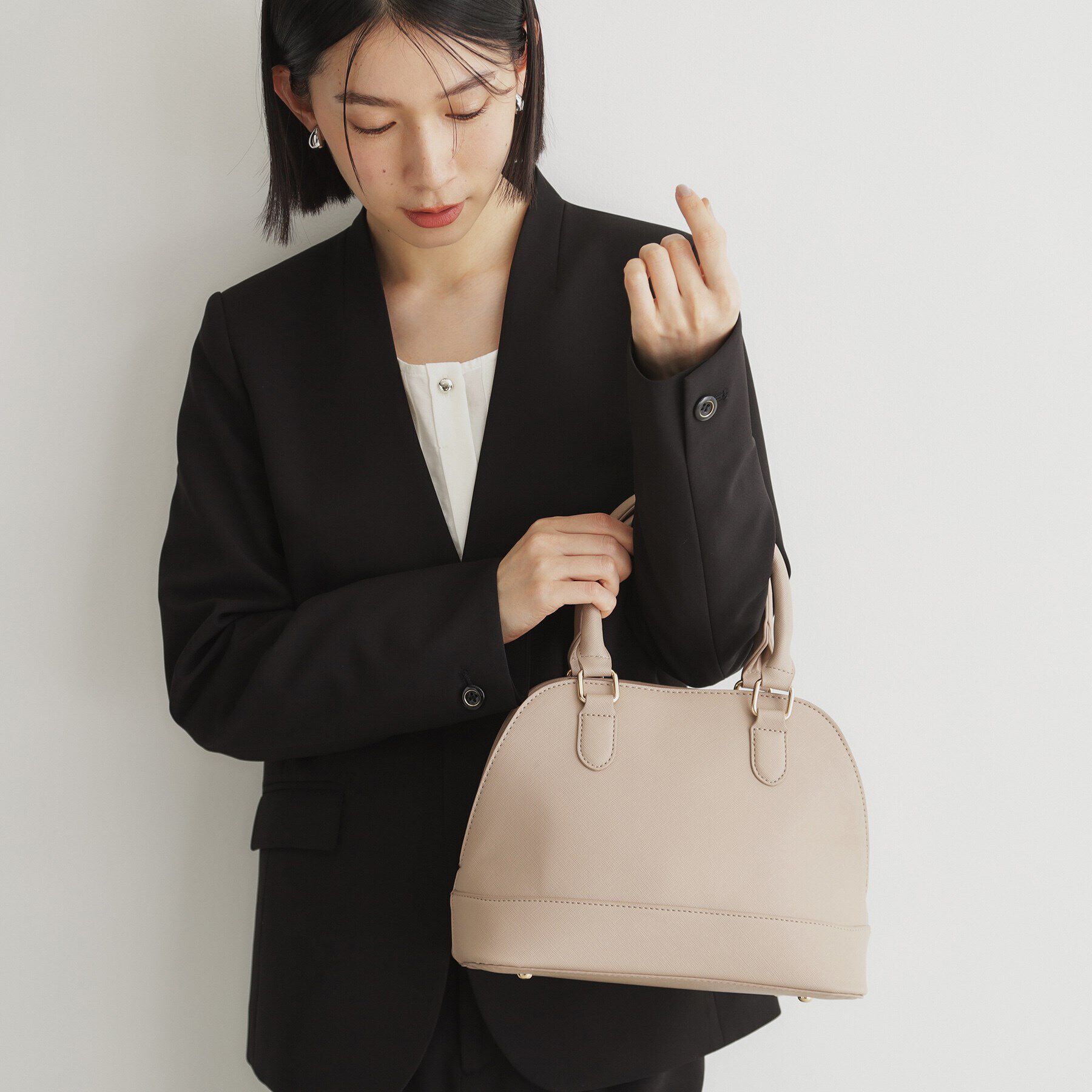 THE SHOP TK「ラウンド型オケージョンBAG」|ショルダー・メッセンジャー|