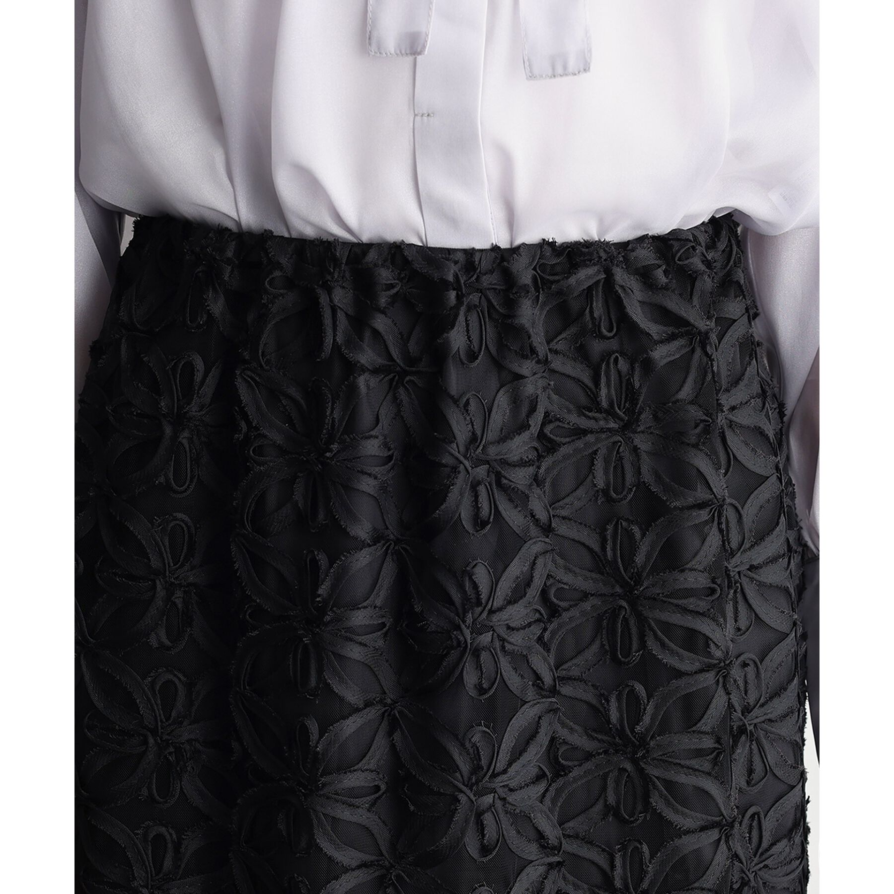 THE SHOP TK「【ONOFF活躍／セレモニー】刺繍レーススカート／洗える」|スカート|