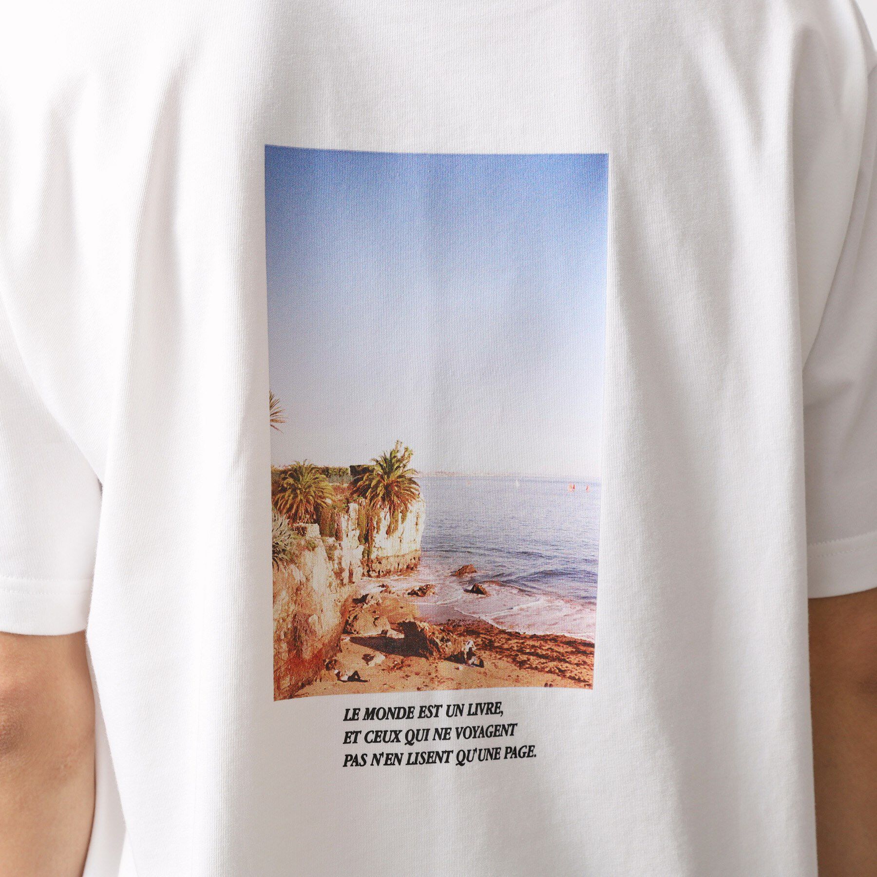 THE SHOP TK「【旅するTシャツ】フォトプリント マシンウォッシャブル／サスティナブル」|Tシャツ・カットソー|