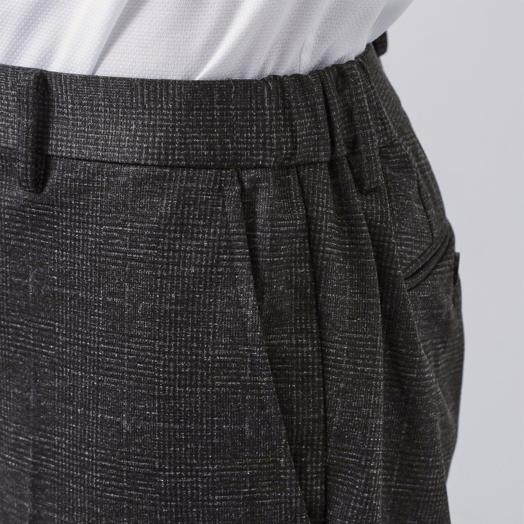 THE SHOP TK「【動きやすい、快適ビジネススラックス】TRジャージ スラックス　セットアップ可/洗濯機OK/ストレッ」|その他|