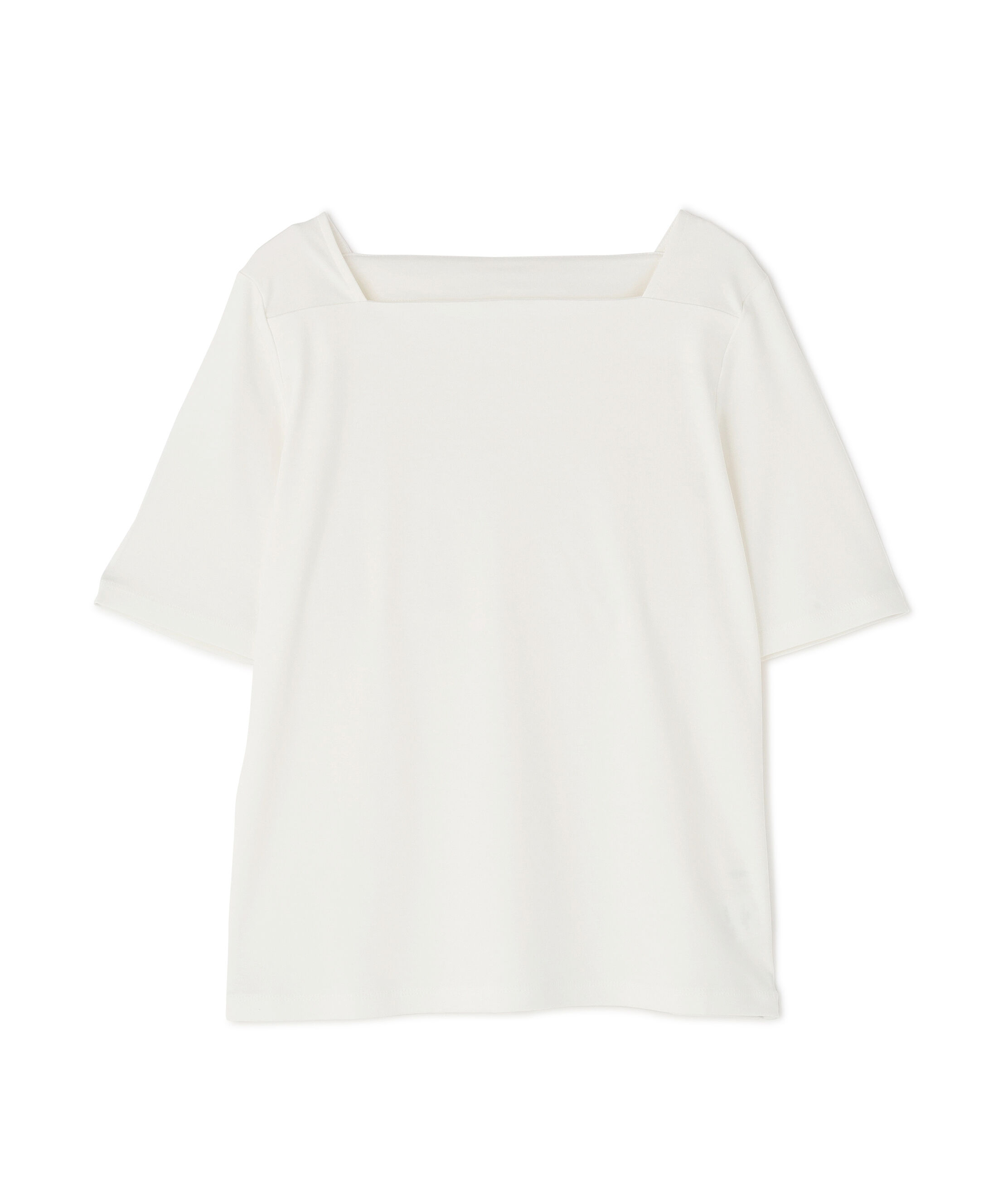  「ベーシックTシャツ スクエアネック」|Tシャツ・カットソー|