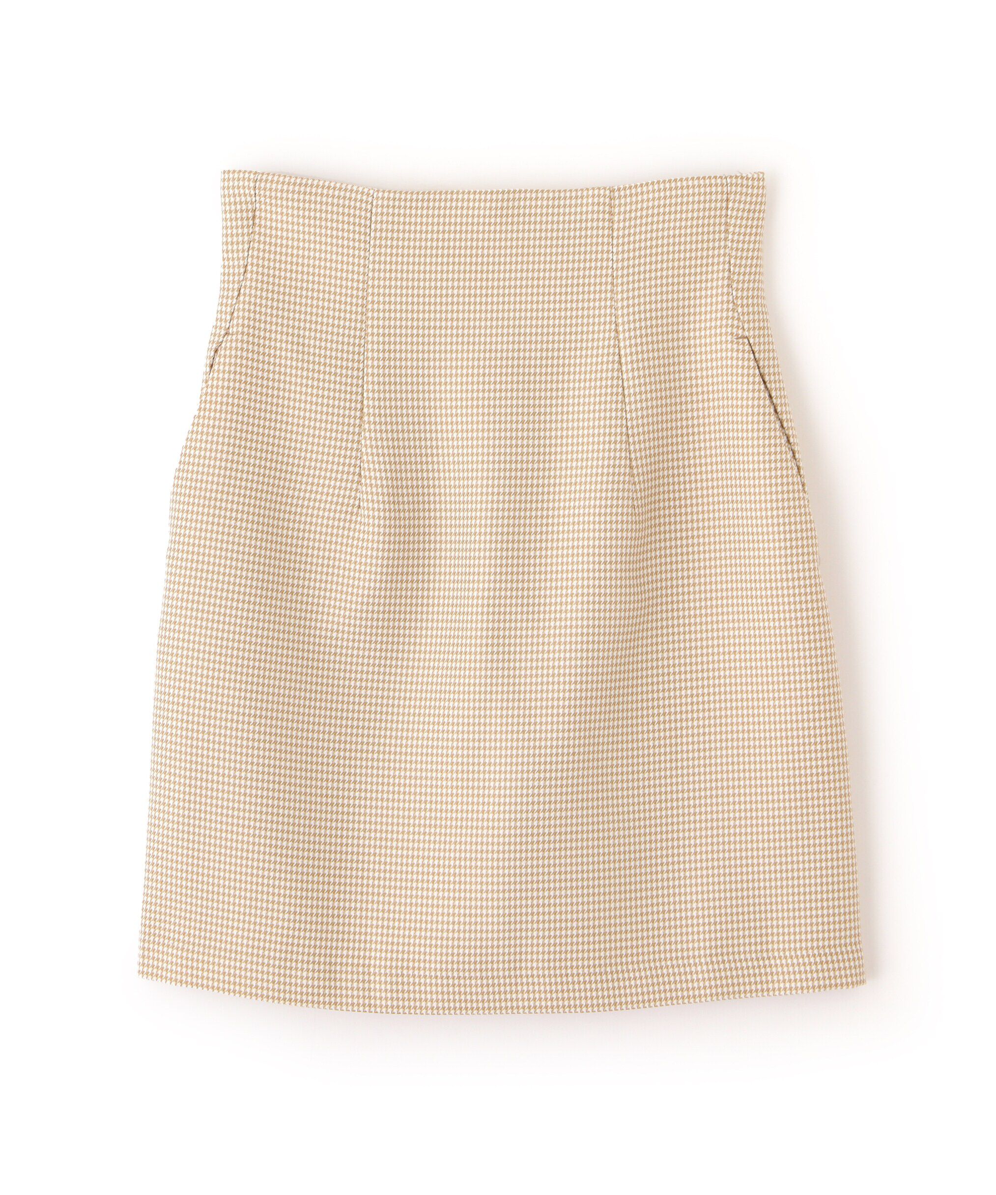  「ギンガムチェックハイウエストミニスカート」|スカート|