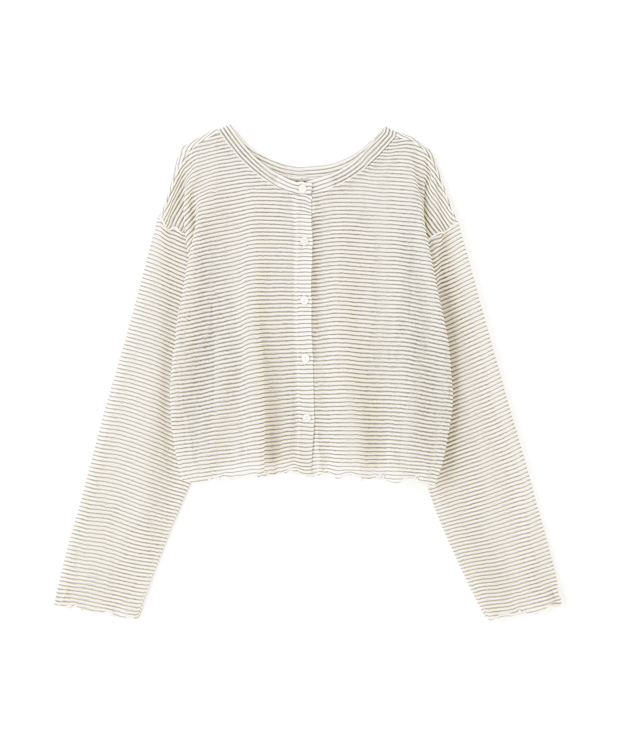  「前後２ＷＡＹシアーカットソーカーディガン」|Tシャツ・カットソー|