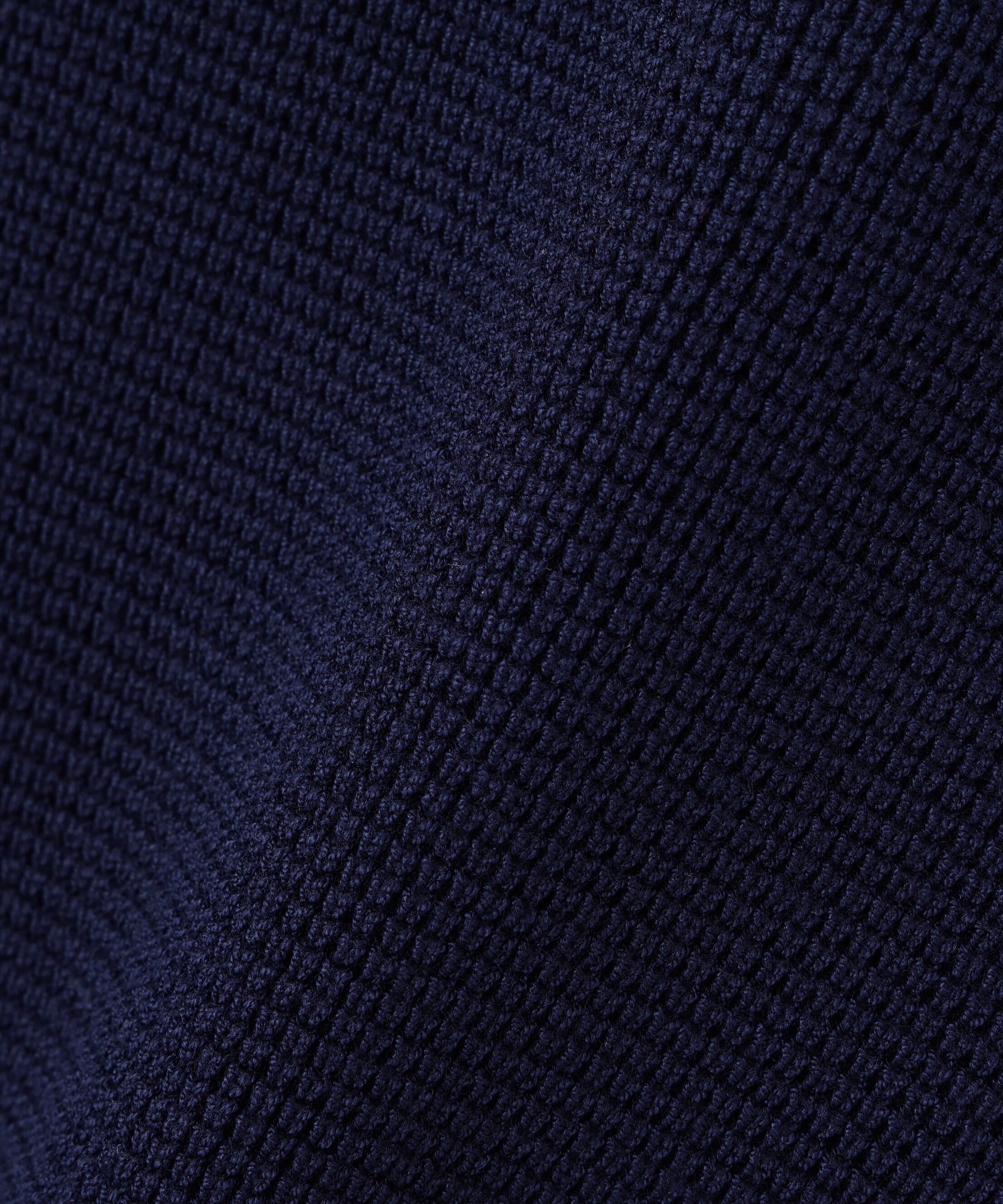  「配色ラインニットポロ」|ニット・セーター|