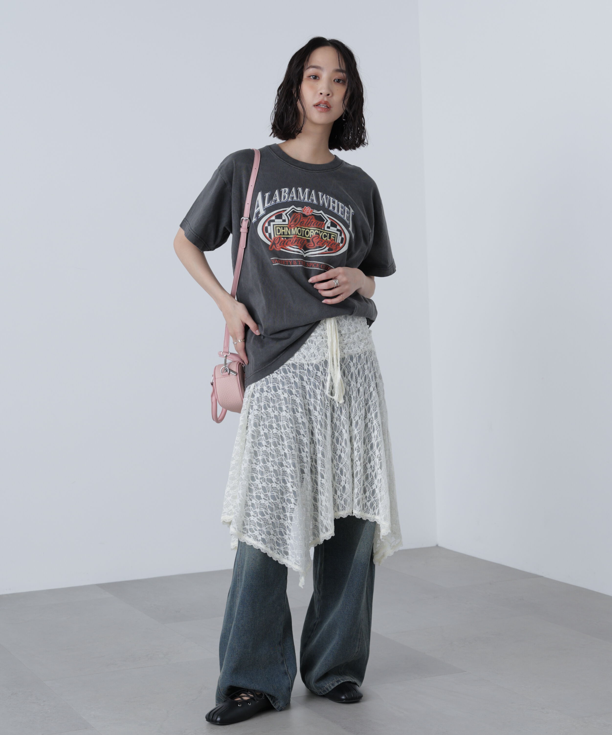  「2wayイレヘムミディスカート」|スカート|