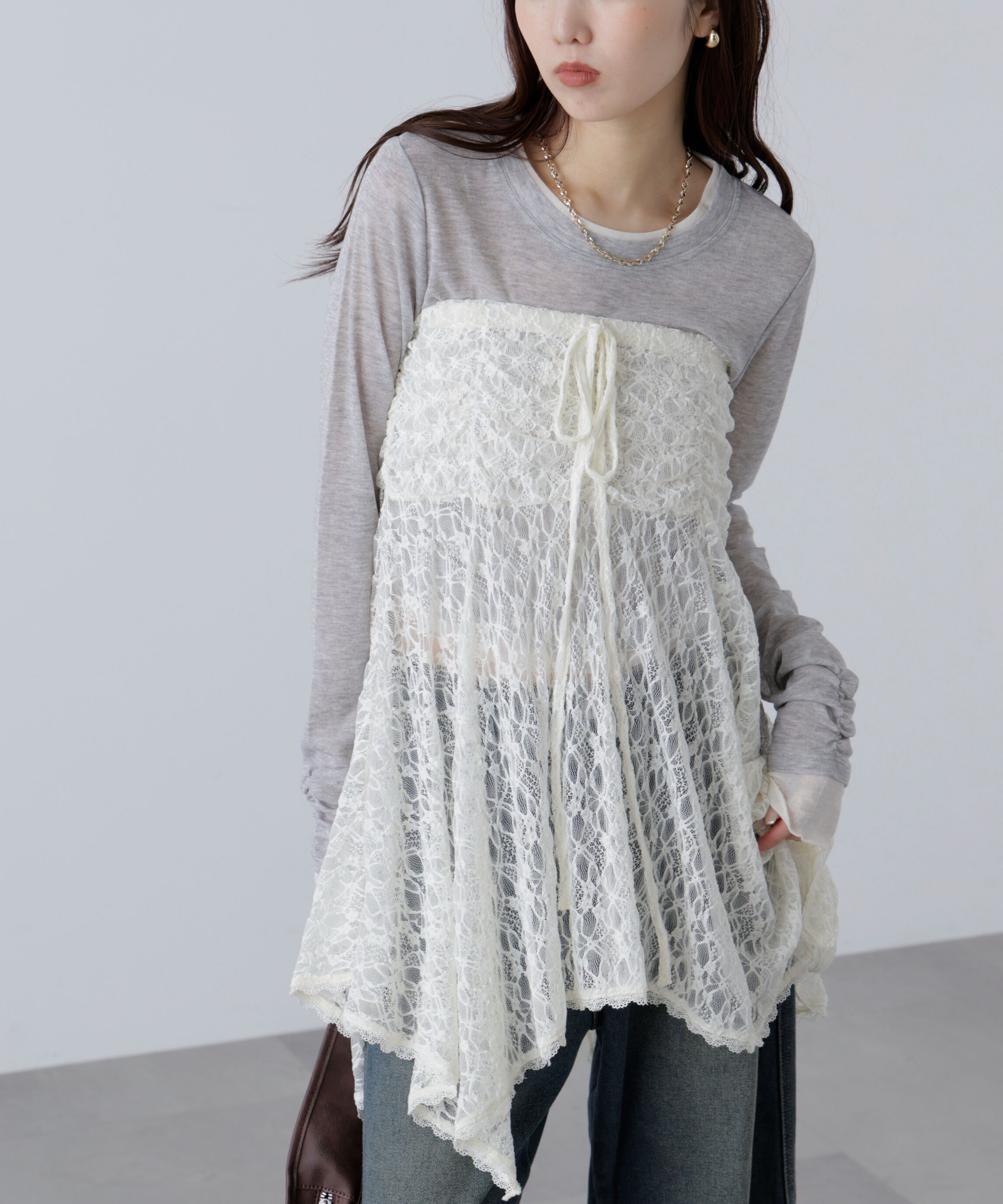  「2wayイレヘムミディスカート」|スカート|