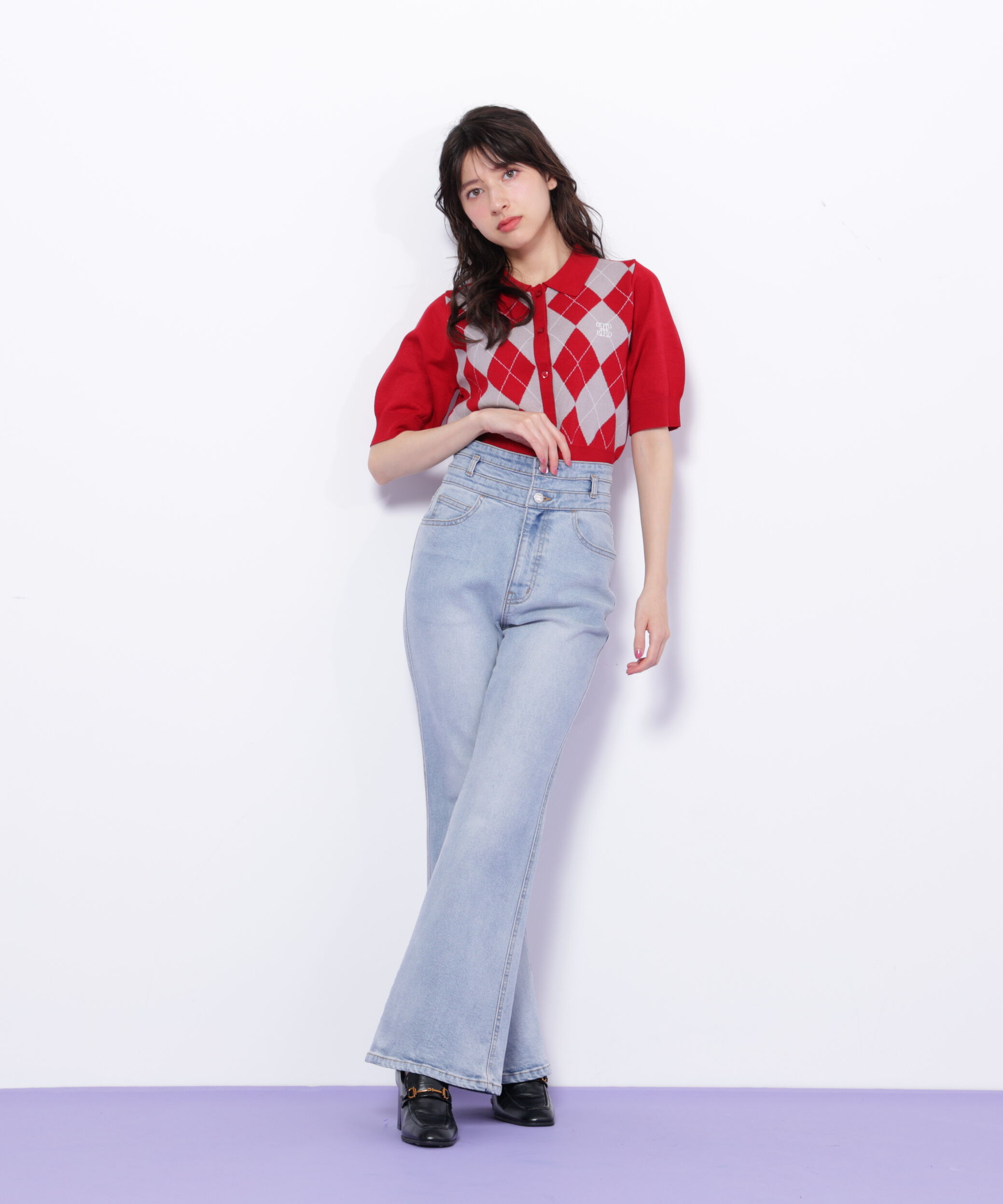  「フレアデニムパンツ」|その他|