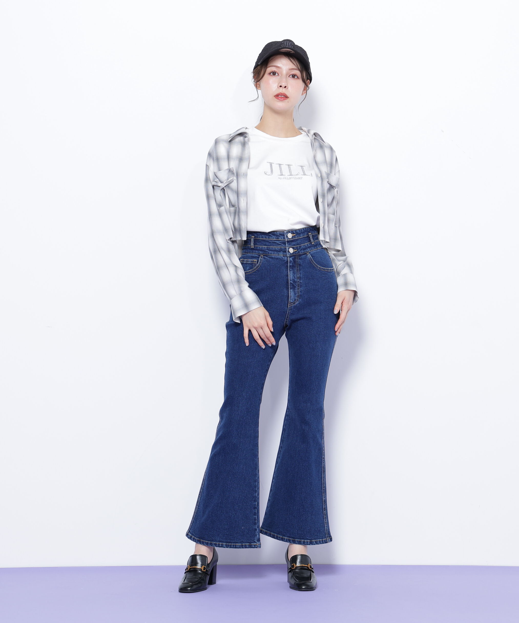  「フレアデニムパンツ」|その他|