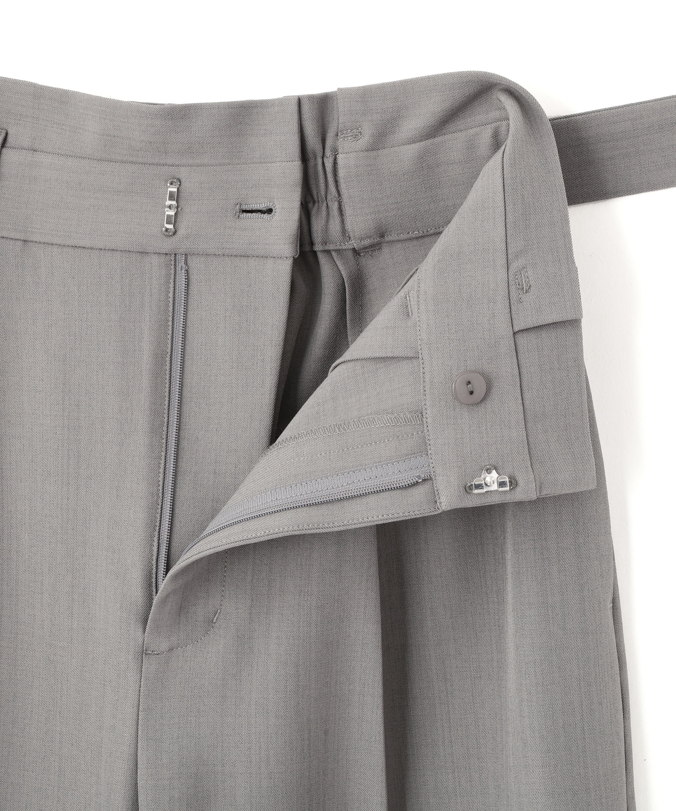  「＜セットアップ対応＞太ベルト付きスラックスパンツ」|その他|