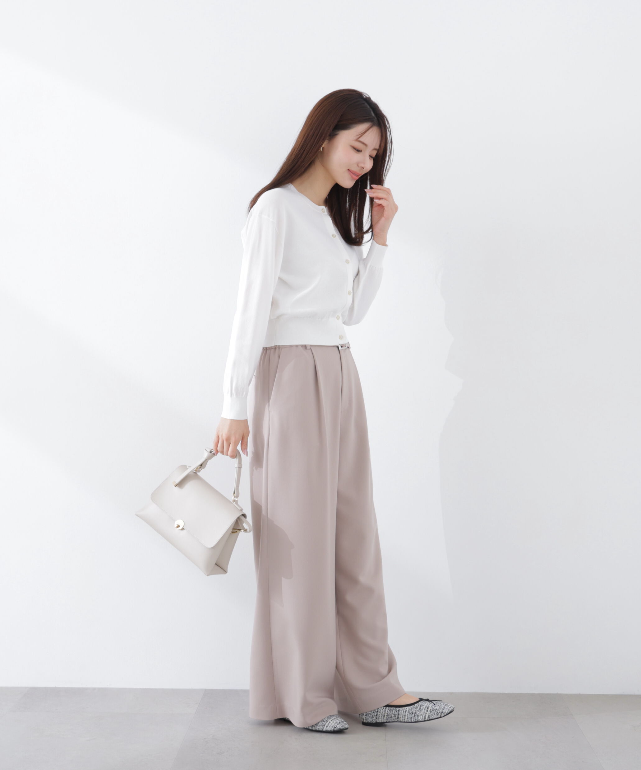 PROPORTION BODY DRESSING「ベルトドッキングワイドパンツ　26SS」|その他|