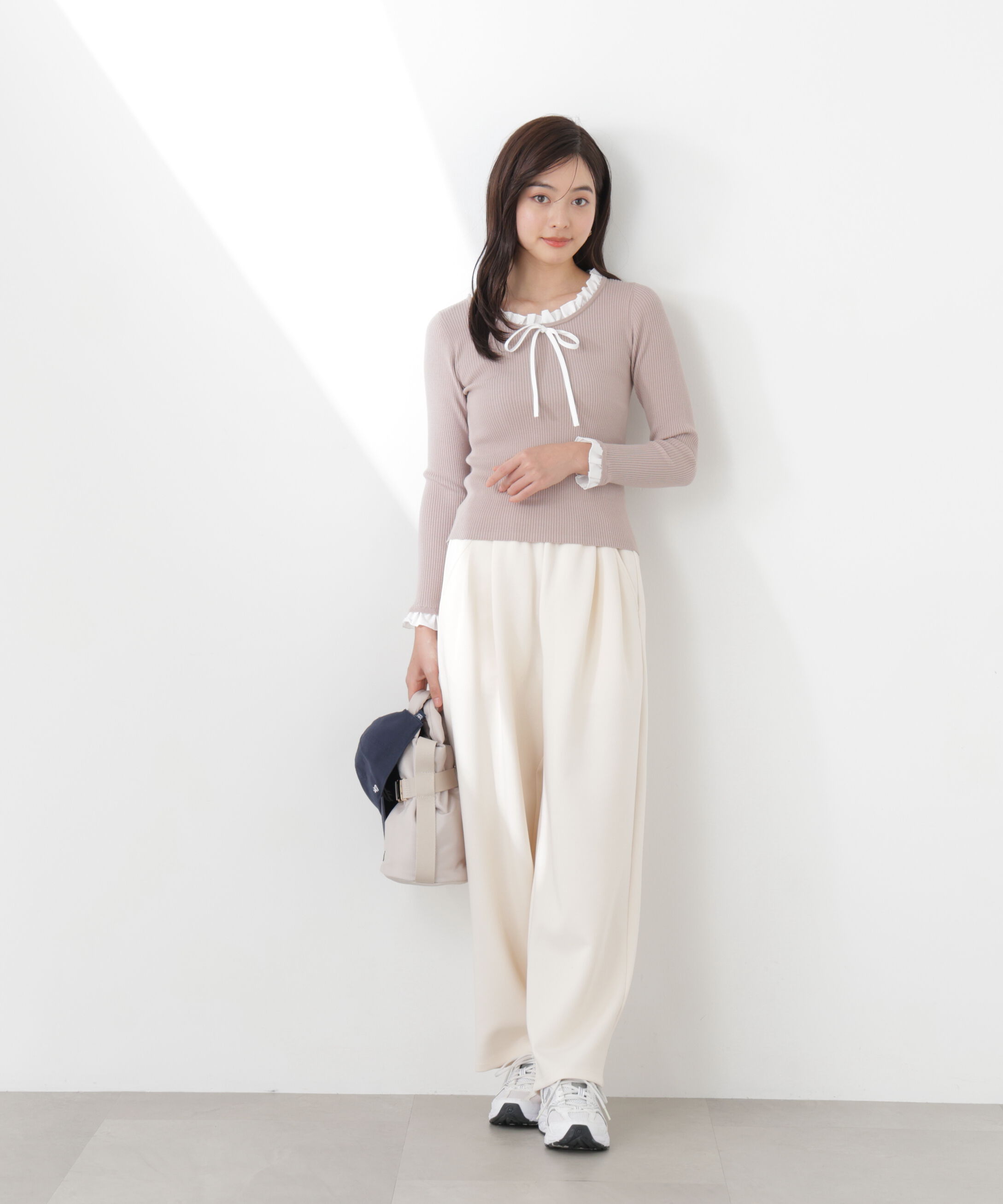 PROPORTION BODY DRESSING「〈a/mie〉カットイージータックパンツ　26SS」|その他|