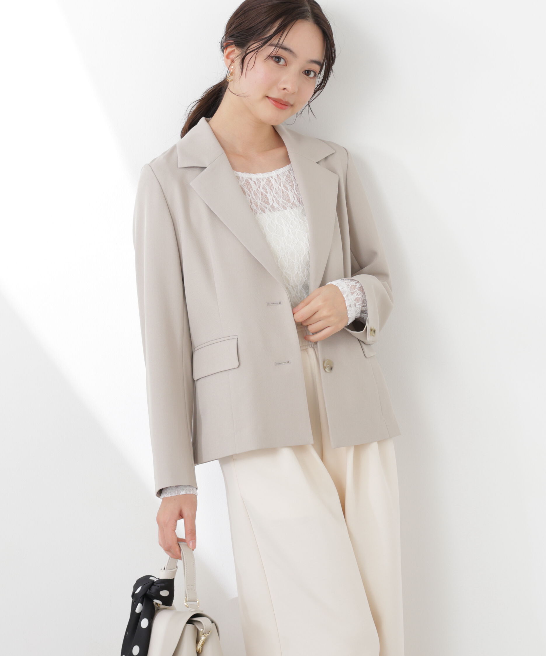 PROPORTION BODY DRESSING「ミディアムショートテーラードジャケット　26SS」|その他|