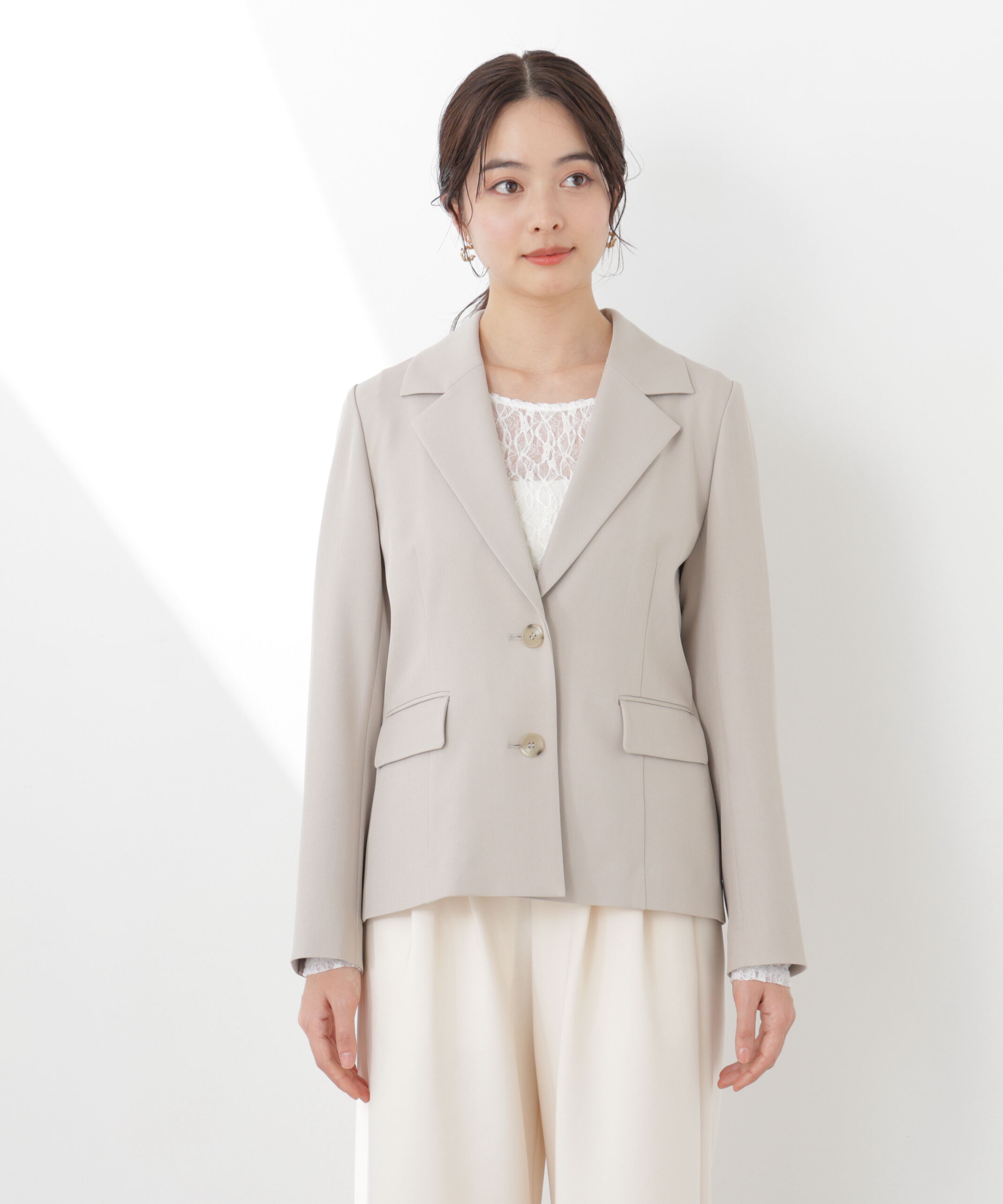 PROPORTION BODY DRESSING「ミディアムショートテーラードジャケット　26SS」|その他|