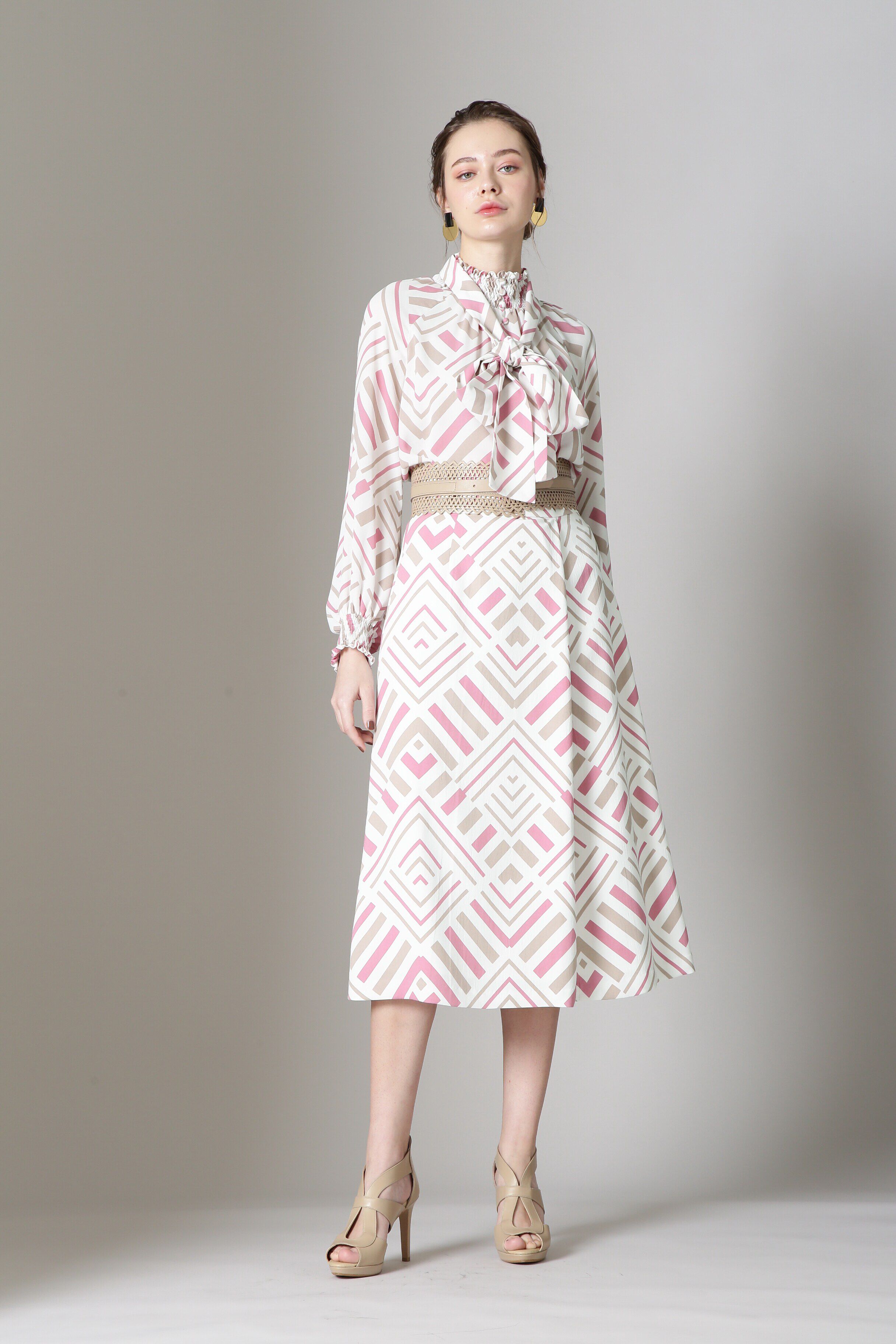  「[URBAN PRECIOUS] ロンバスプリントスカート」|スカート|