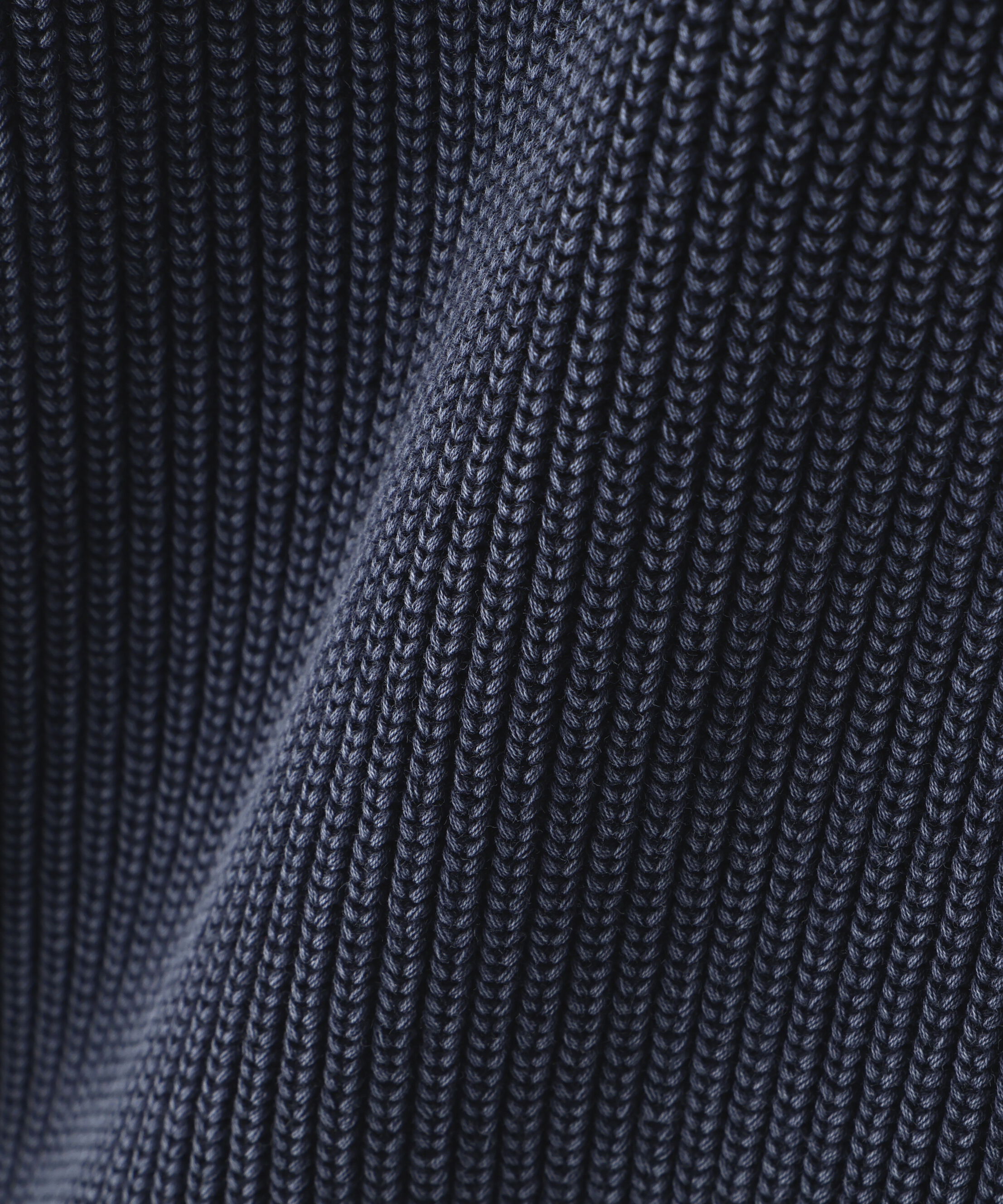 YLEVE 「YLEVE / FADED STONEWASH KNIT ZIP PULLOVER」|ニット・セーター|