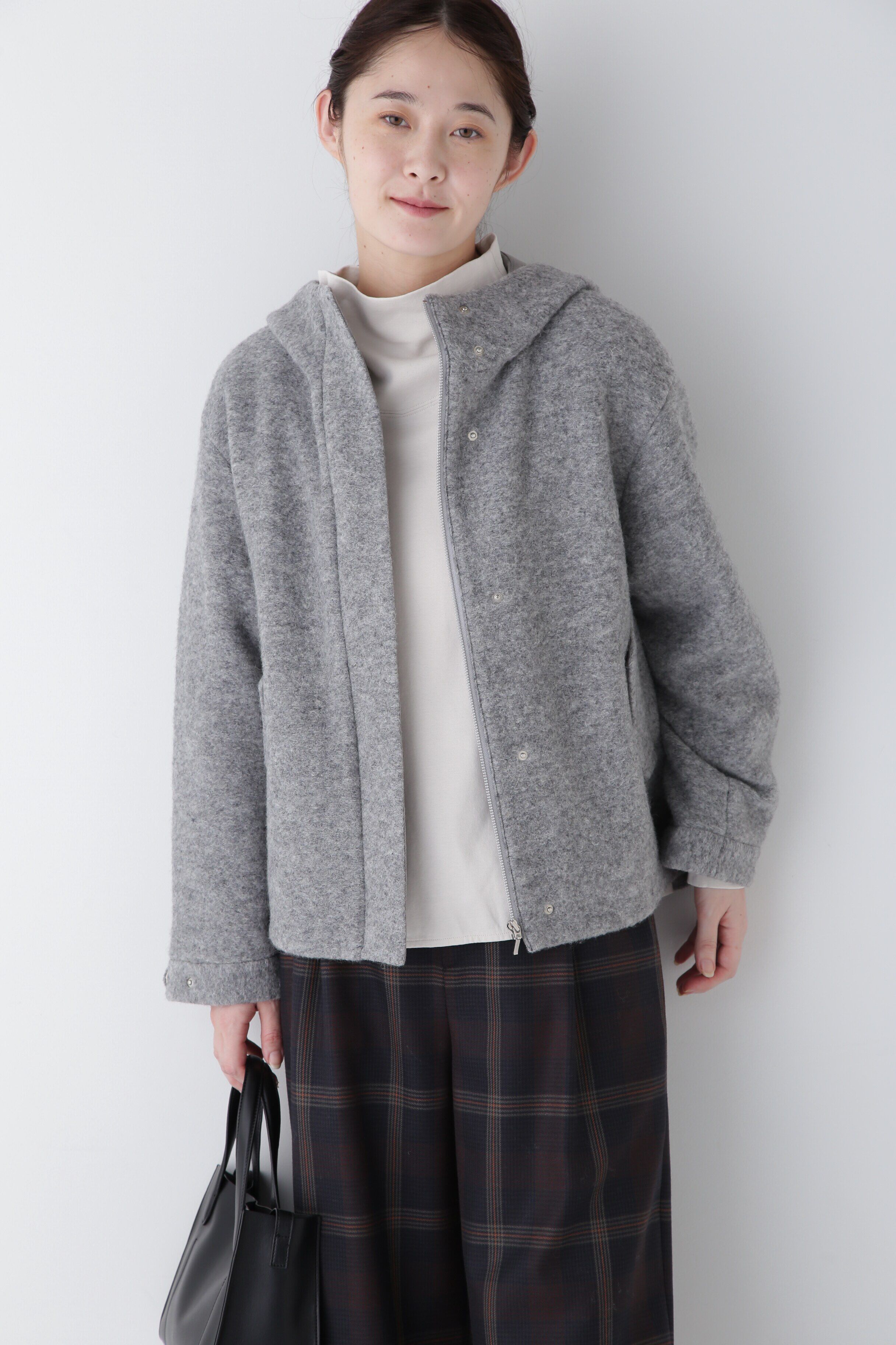  「◆スライバーフードブルゾン」|ブルゾン・スタジャン|