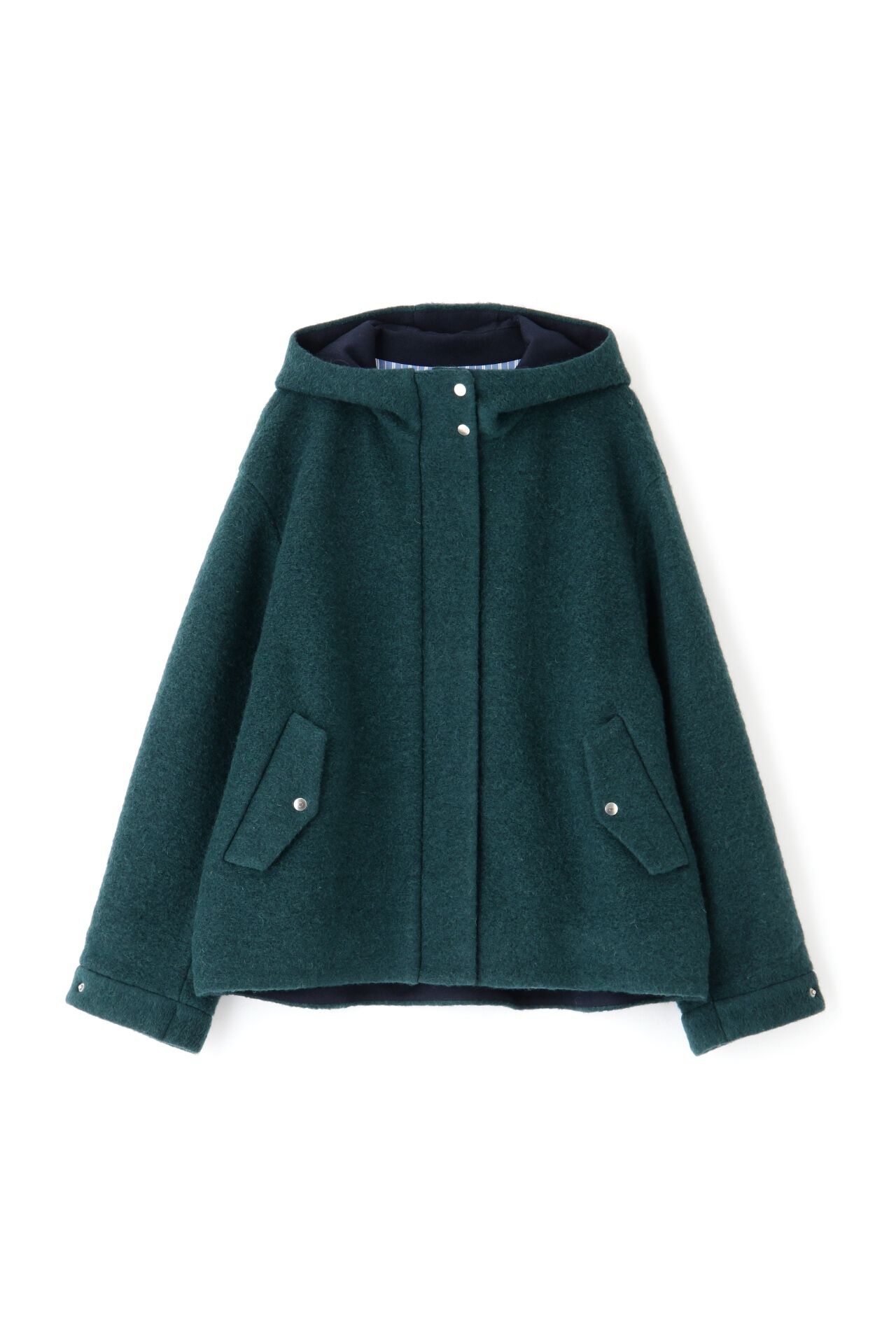  「◆スライバーフードブルゾン」|ブルゾン・スタジャン|