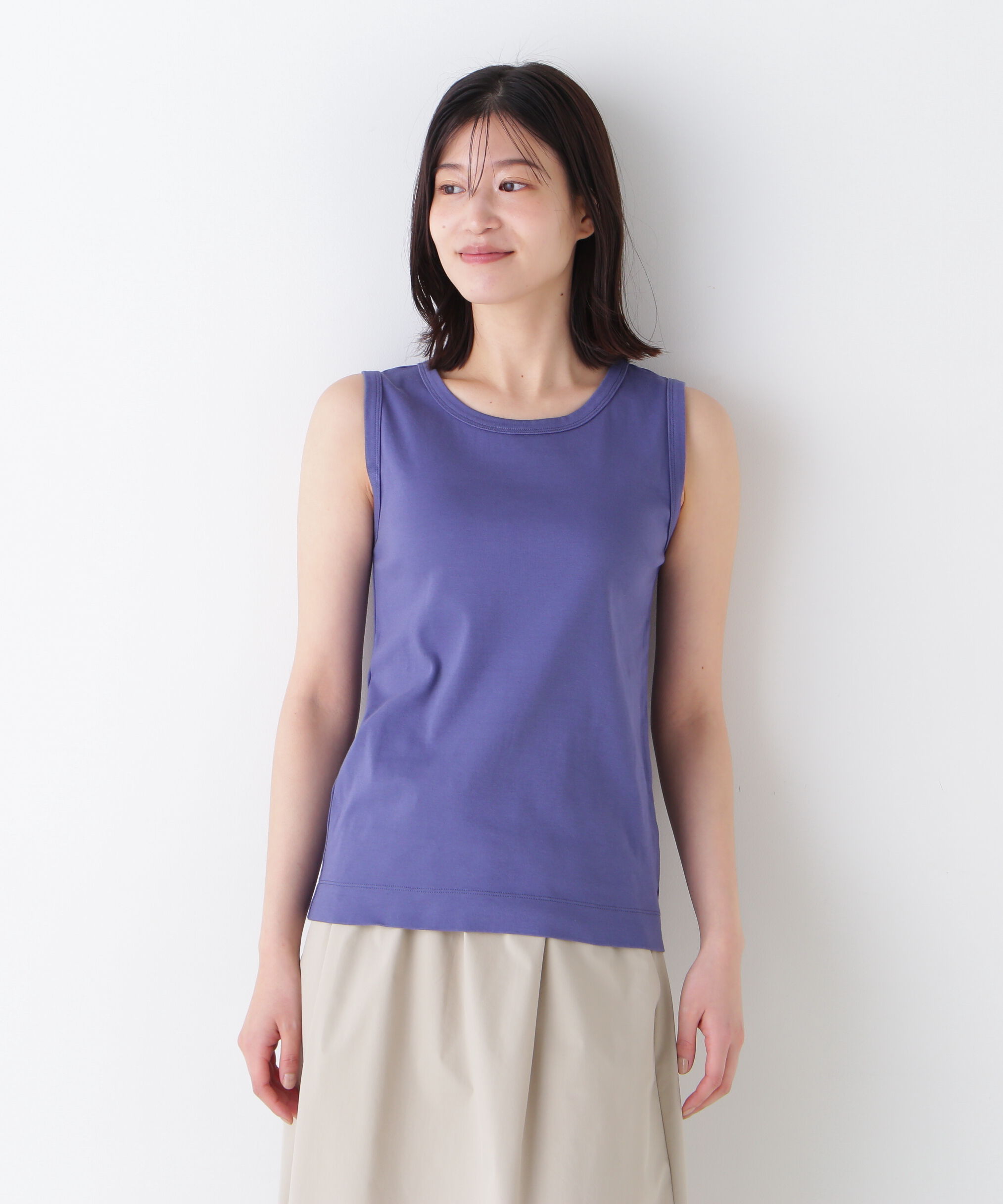  「オーガニックコットンタンクトップ」|Tシャツ・カットソー|