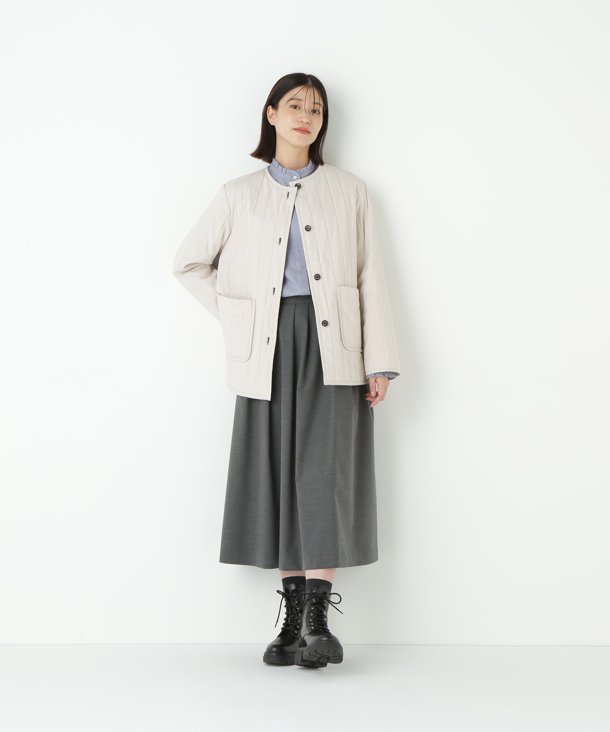  「◆ランダムタックフレアースカート」|スカート|