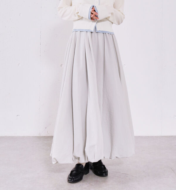 archives「シアータックバルーンスカート」|スカート|GRAY