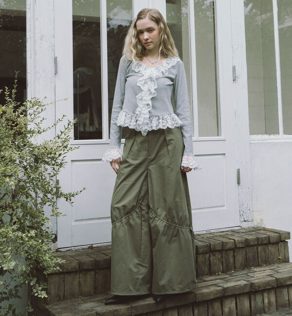 archives「ドッキングレースフリルカットＴＯＰＳ」|Tシャツ・カットソー|